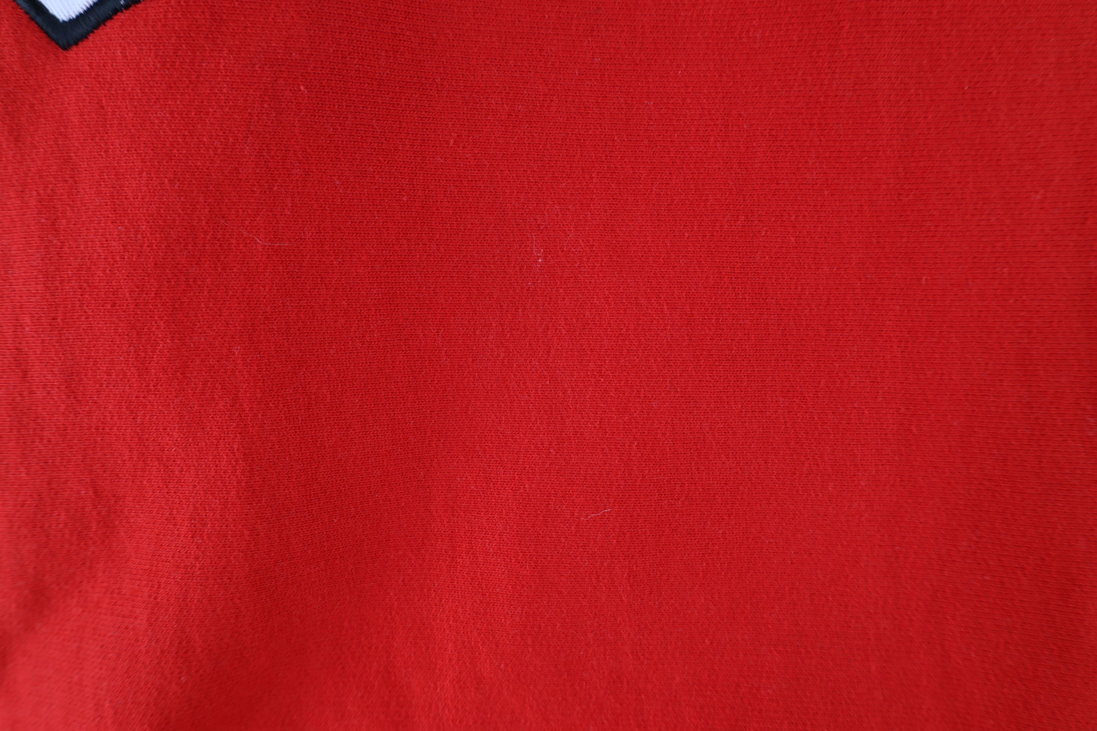 Vintage Vintage 90s Ohio State University Crewneck Sweatshirt Red Size US L / EU 52-54 / 3 - 7 Thumbnail
