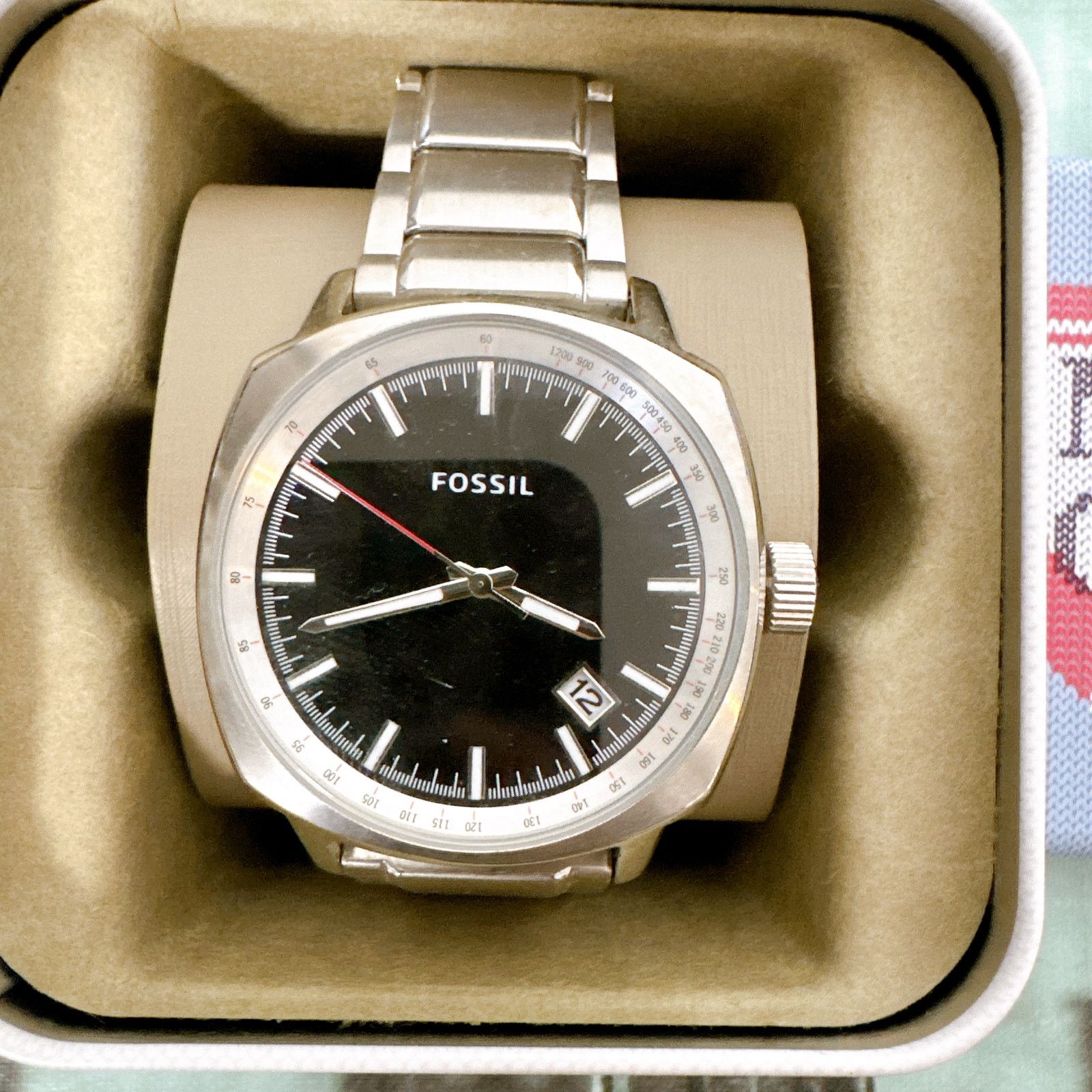 Fossil Fossil PR5463 Men's Watch Silver Tone Size ONE SIZE - 2 Thumbnail