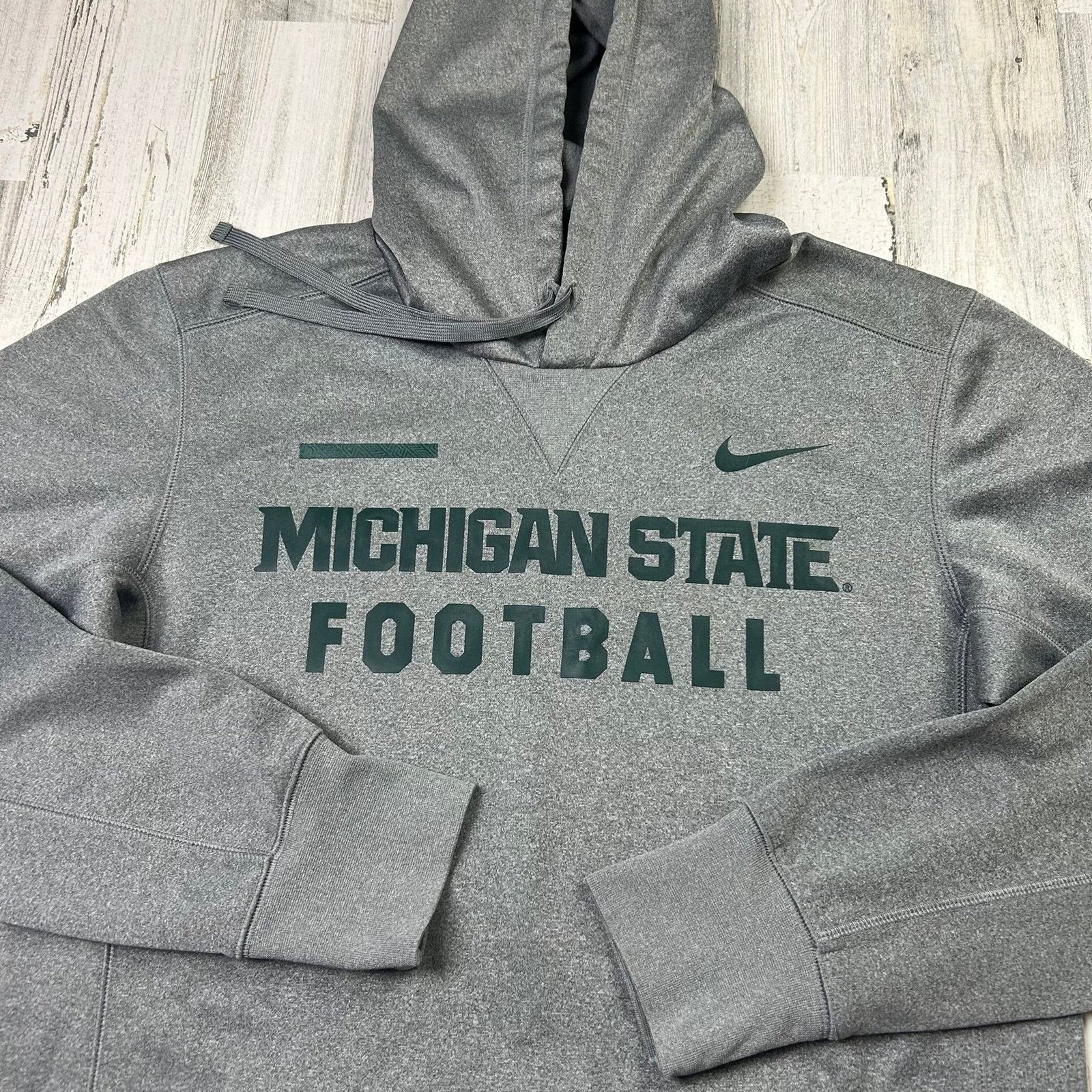 Nike Nike MSU Football Hoodie Size US S / EU 44-46 / 1 - 2 Thumbnail