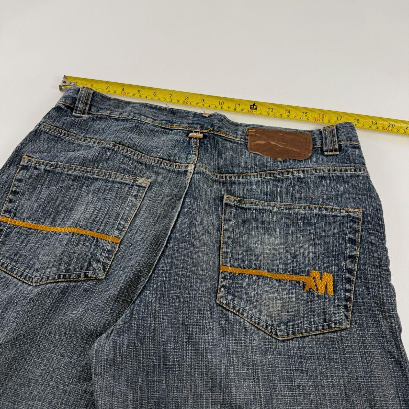 Diesel × Japanese Brand × Vintage Vintage mecca archive y2k faded embroidered distressed jeans Size US 36 / EU 52 - 5 Thumbnail