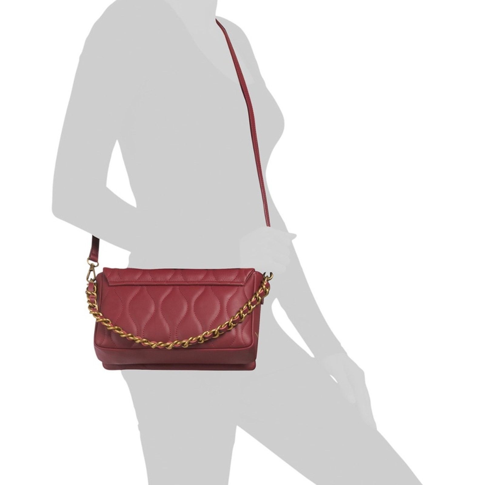 Other ROBERTA ROSSI Made In Italy Leather Crossbody With Chain Size ONE SIZE - 2 Thumbnail