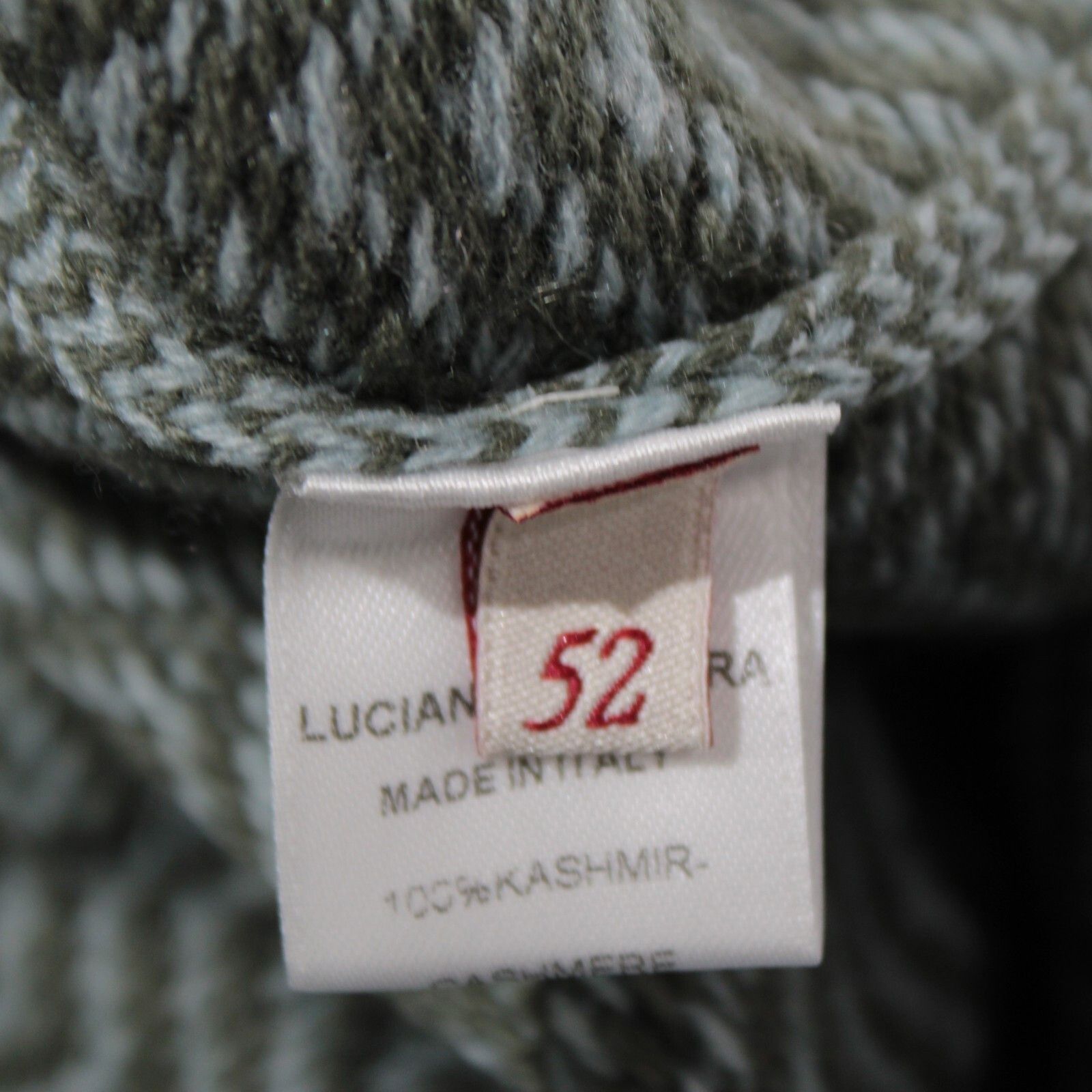 Luciano Barbera Luciano Barbera Sweater Size US L in Blue Size US L / EU 52-54 / 3 - 8 Thumbnail
