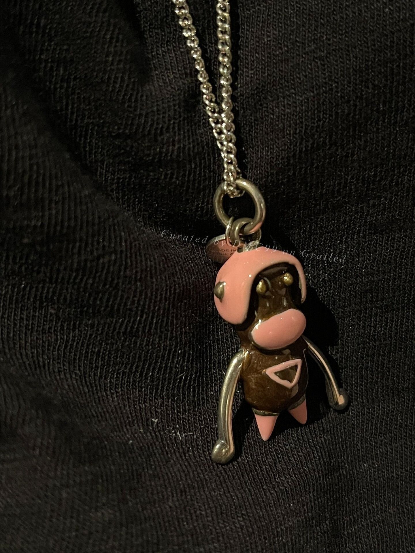 Prada Prada Monkey Pendant Long Necklace Size ONE SIZE - 1 Thumbnail