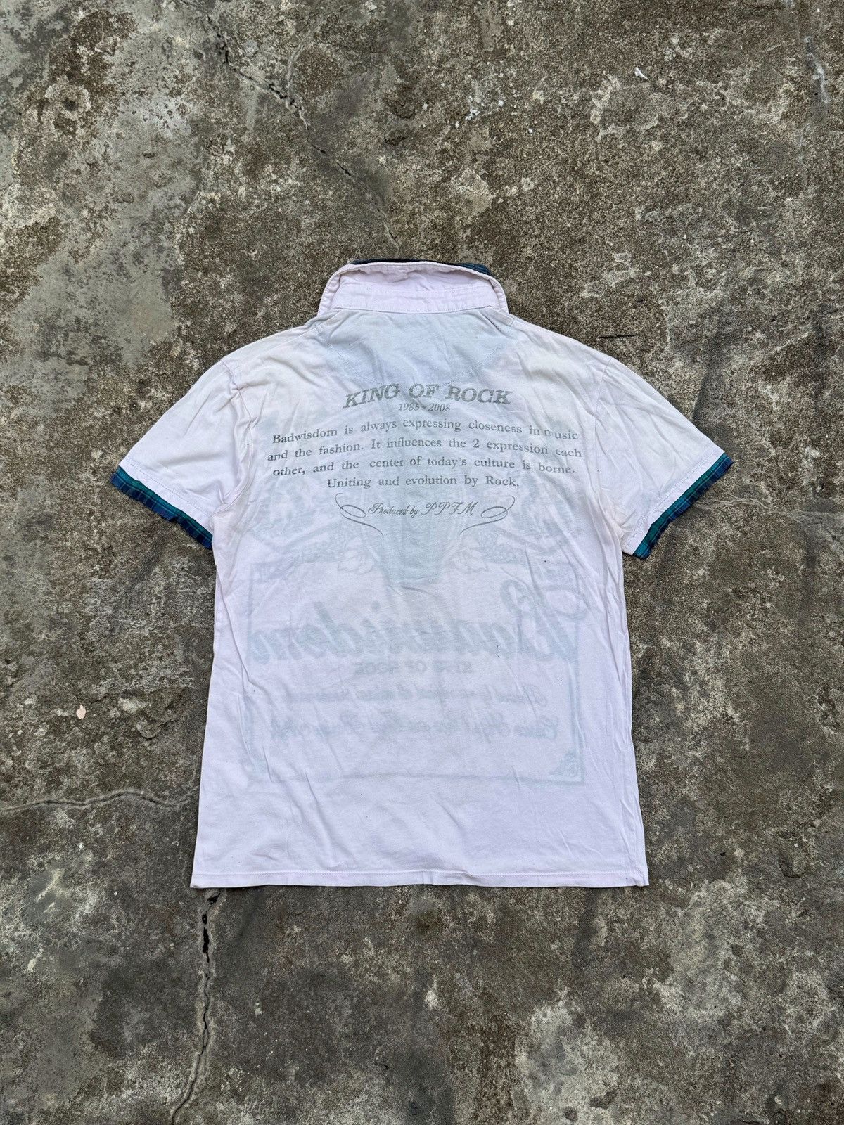 PPFM PPFM King Of Rock Double Layers Tees Size US M / EU 48-50 / 2 - 4 Thumbnail