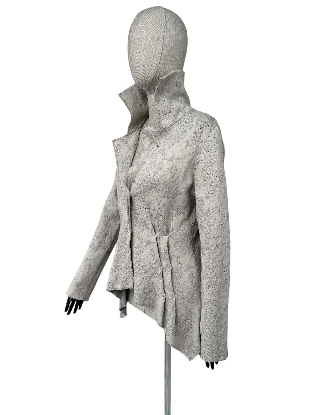 Transit TRANSIT PAR SUCH Avant Garde Asymmetrical Jacquard Jacket Size M / US 6-8 / IT 42-44 - 2 Thumbnail
