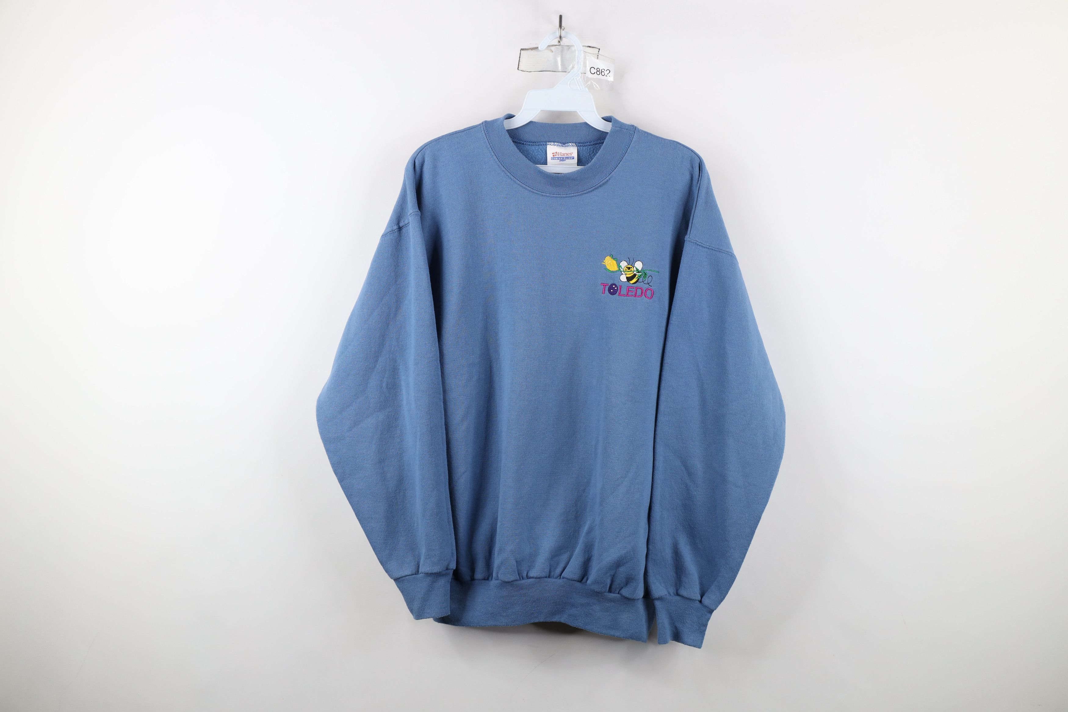 Vintage Vintage 90s Streetwear Spell Toledo Bee Bowling Sweatshirt Size M / US 6-8 / IT 42-44 - 1 Thumbnail