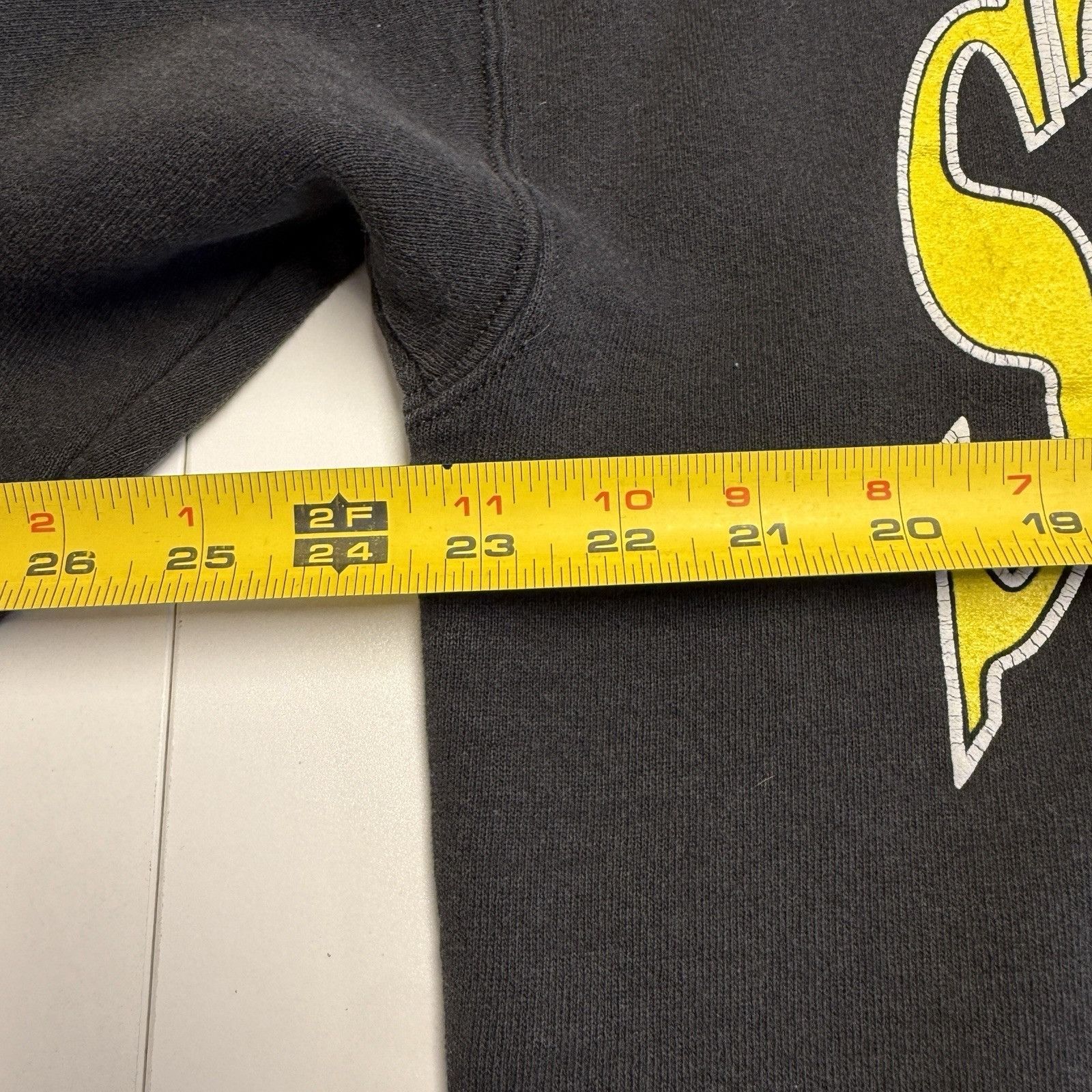 NFL Vintage 90s Pittsburgh Steelers Sweatshirt Mens Large Black Size US L / EU 52-54 / 3 - 5 Thumbnail