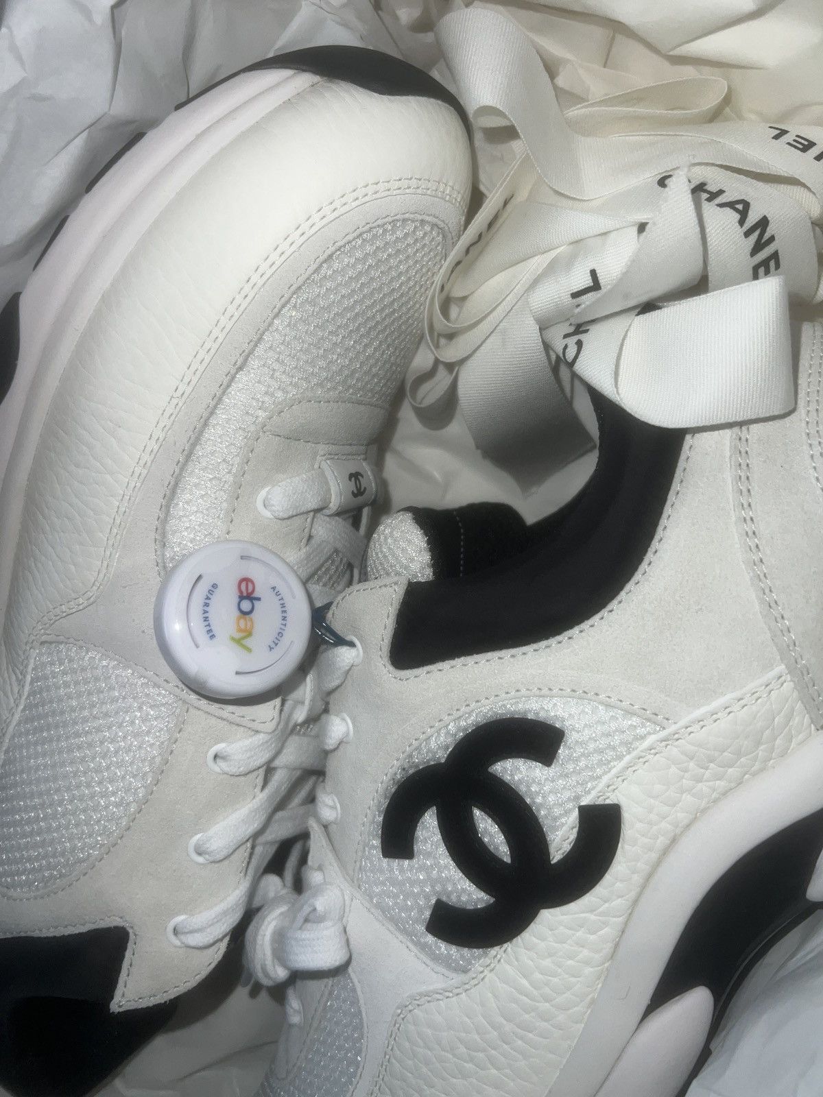 Chanel Chanel sneakers brand new verified authentic size 46 Size US 12 / EU 45 - 3 Thumbnail