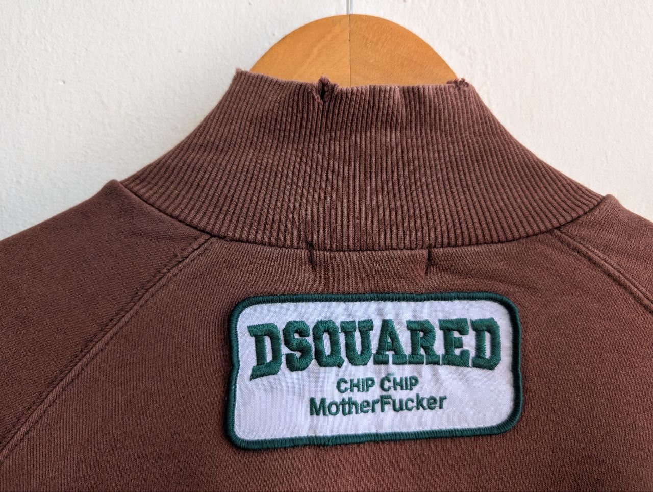 Dsquared2 DSQUARED brown sweater patched Size US M / EU 48-50 / 2 - 11 Thumbnail