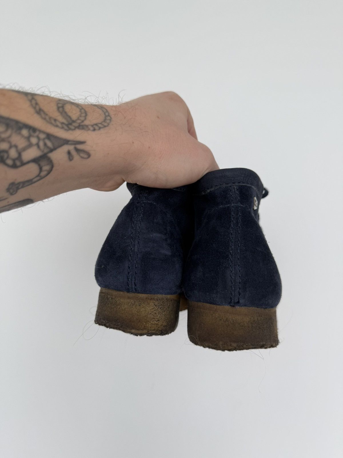 Clark's Wallabee Suede Boots