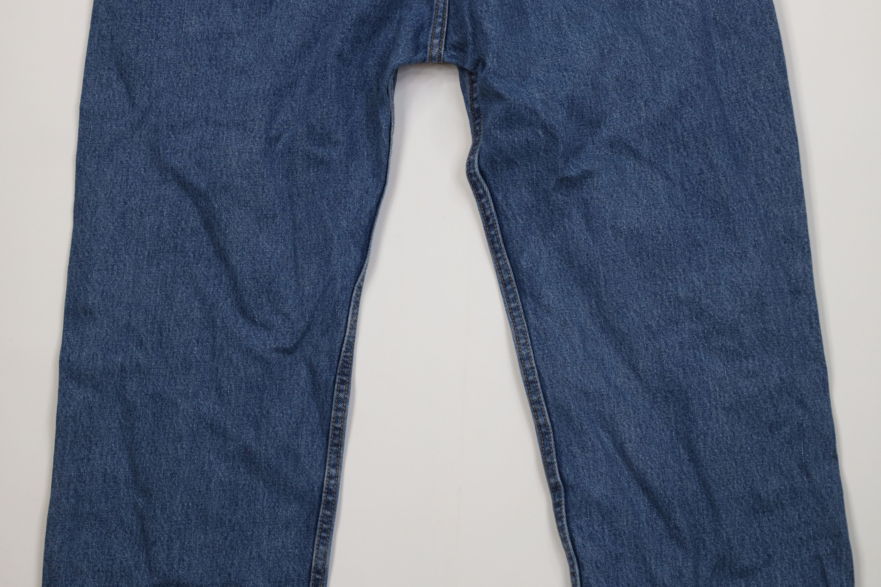 Levi's Vintage Y2K Levis 505 Regular Fit Straight Leg Denim Jeans Size US 42 / EU 58 - 13 Thumbnail