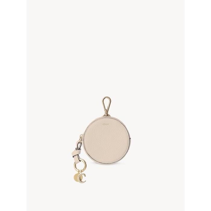 Chloe o1loc1c0125 CHC23 Size: OS / Round Coin Purse in Pale Blu Size ONE SIZE - 1 Thumbnail