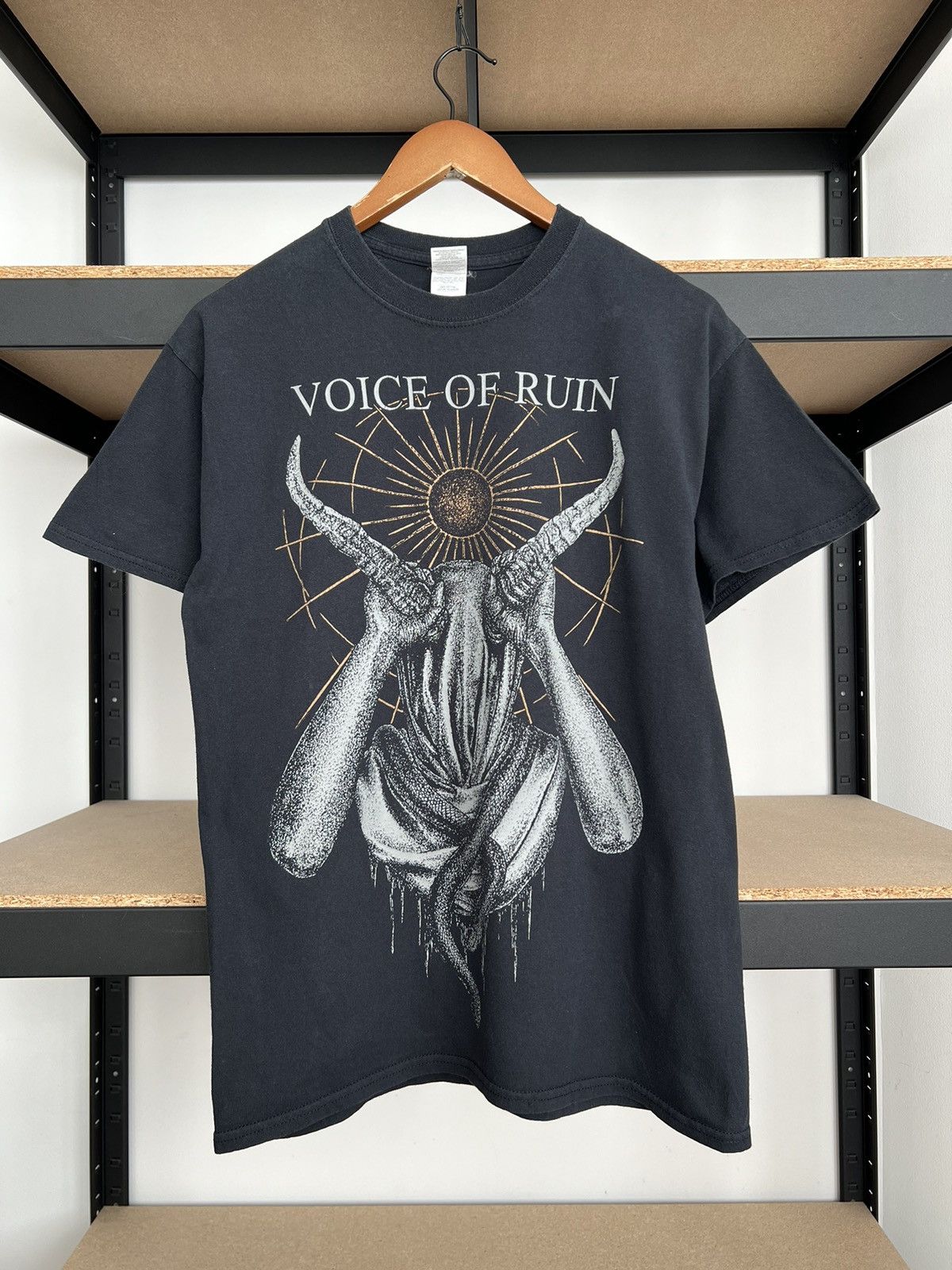 Band Tees Vintage 2010s Voice Of Ruin Thrash Groove Metal Band T-shirt Size US M / EU 48-50 / 2 - 1 Thumbnail