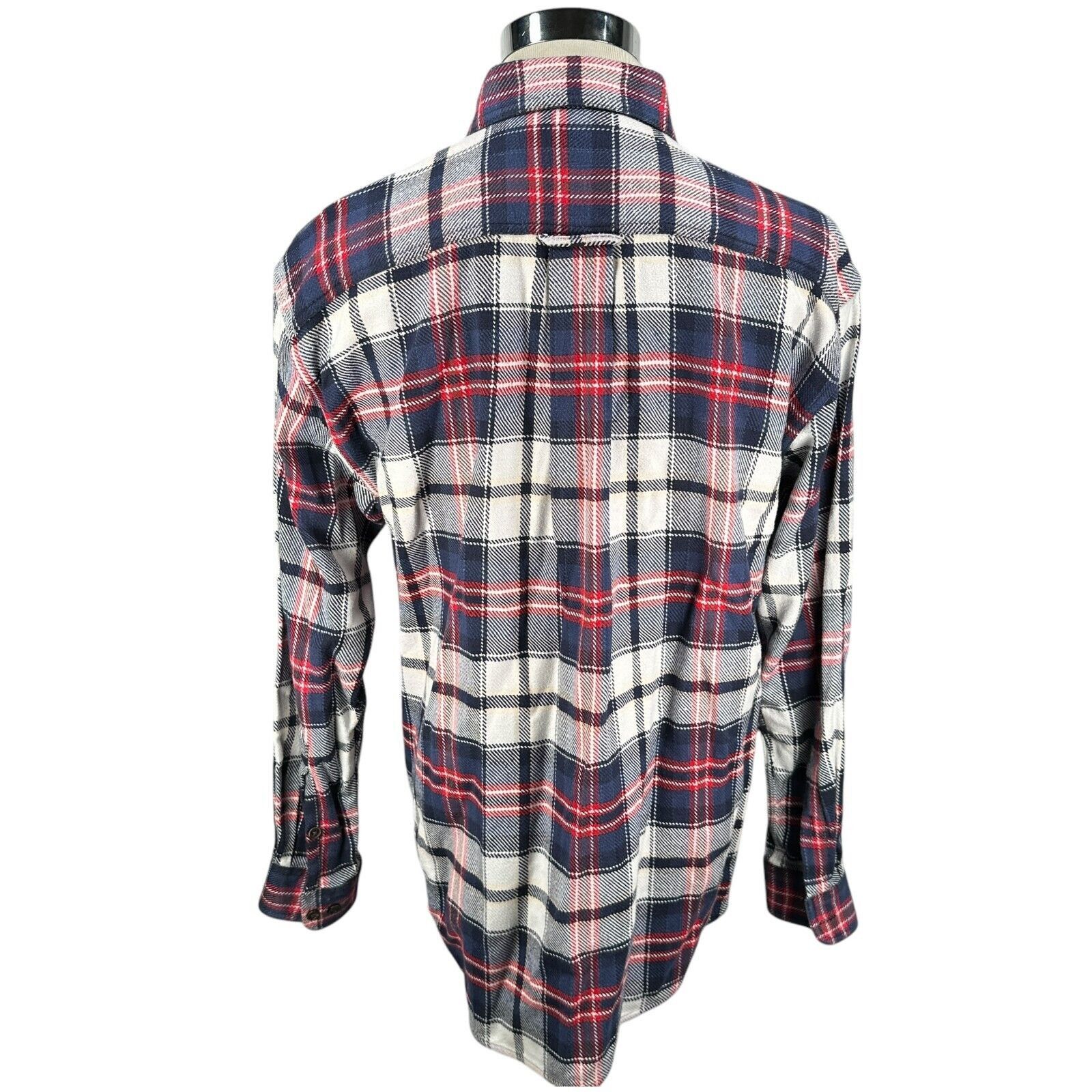 Orvis Orvis Flannel Work Shirt Men’s Large Red Blue Button Down Size US L / EU 52-54 / 3 - 5 Thumbnail