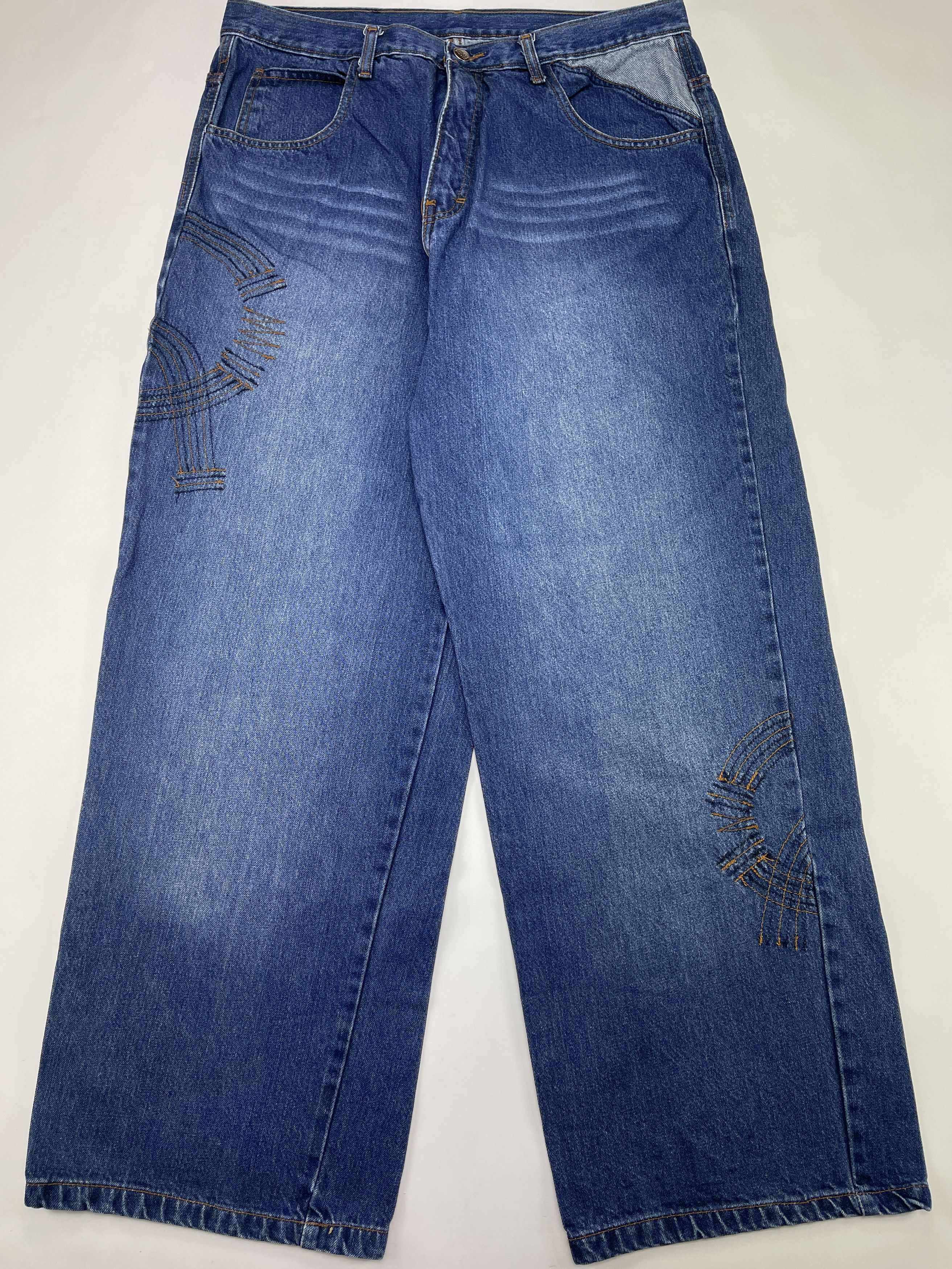 Marithe + Francois Girbaud Marithe Francois Girbaud jeans, vintage baggy 90s hip hop 36 Size US 36 / EU 52 - 2 Thumbnail