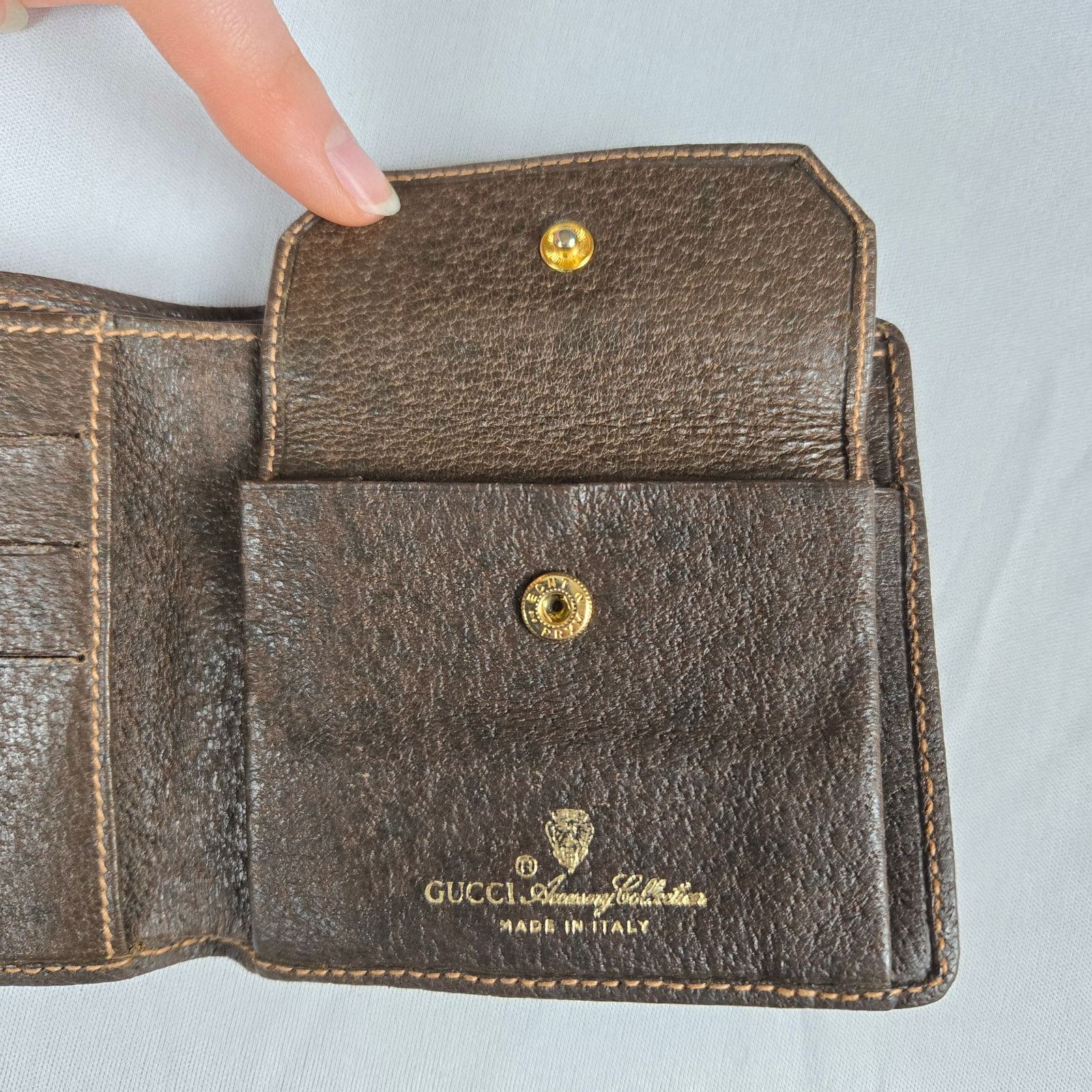 Gucci Gucci GG Monogram Plus Bifold Wallet Size ONE SIZE - 4 Thumbnail