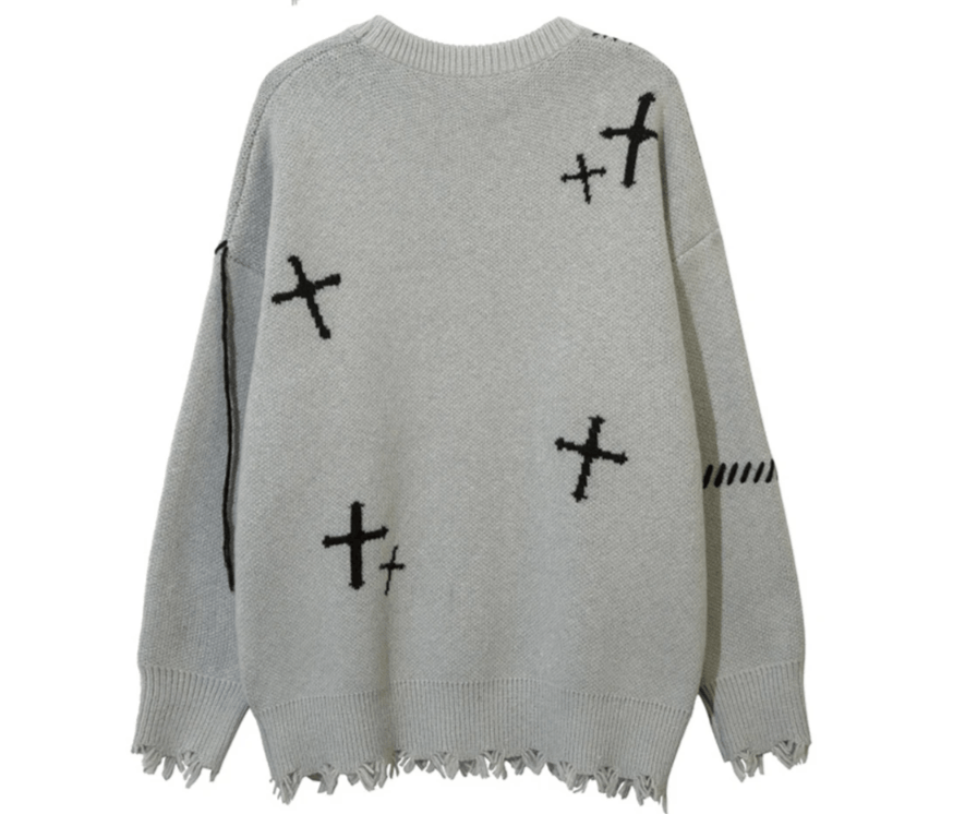 Japanese Brand Gothic Punk Men Sweaters Size US XL / EU 56 / 4 - 2 Thumbnail