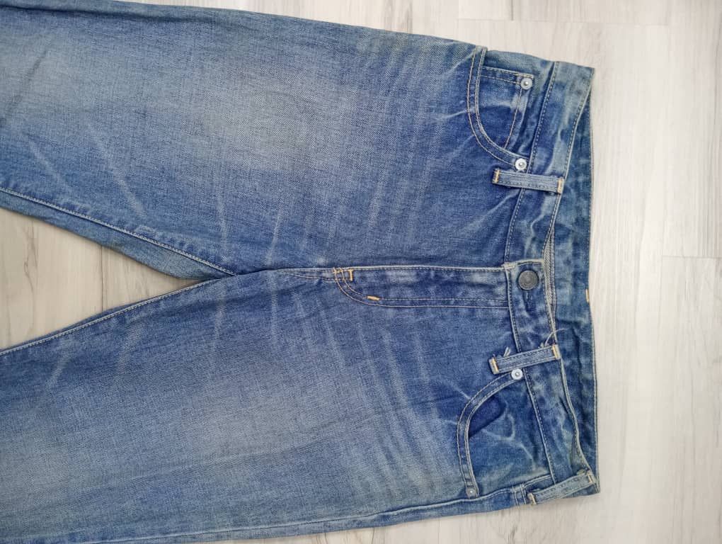 Japanese Brand × MOUSSY Moussy Jeans Flared Distressed Size US 29 - 4 Thumbnail
