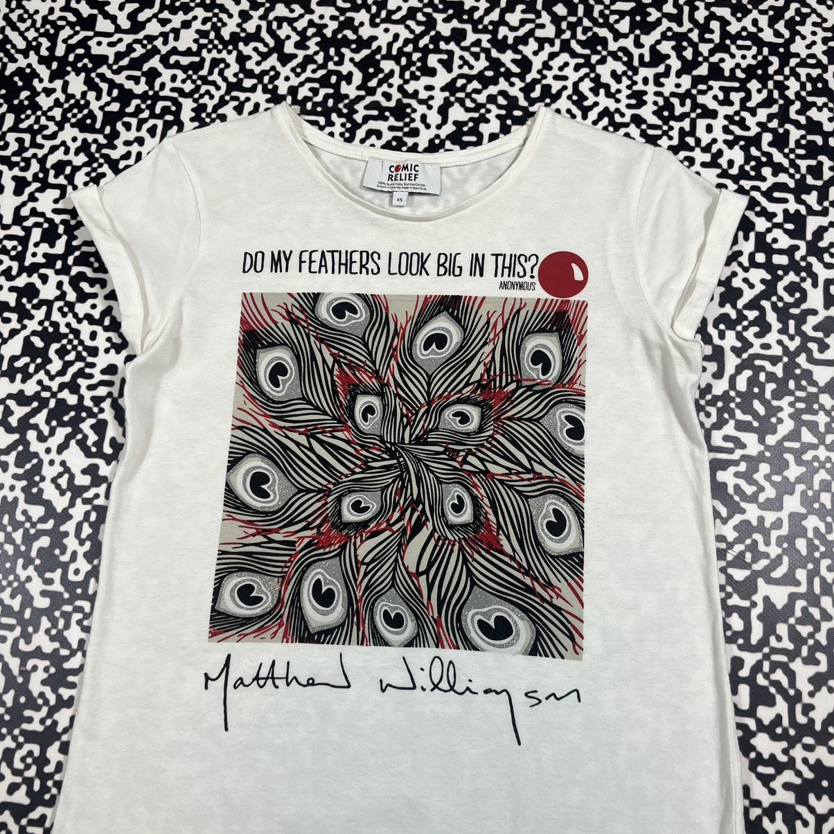 Vintage Vintage Y2K Comic Relief Matthew Williamson Red Nose Day Tee Size XS / US 0-2 / IT 36-38 - 6 Thumbnail