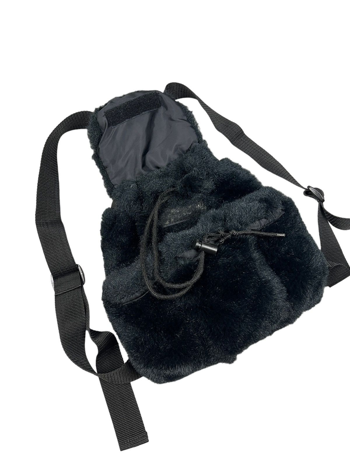 Japanese Brand 1990s Super Lovers Fur Rucksack Utility Backpack Size ONE SIZE - 10 Thumbnail