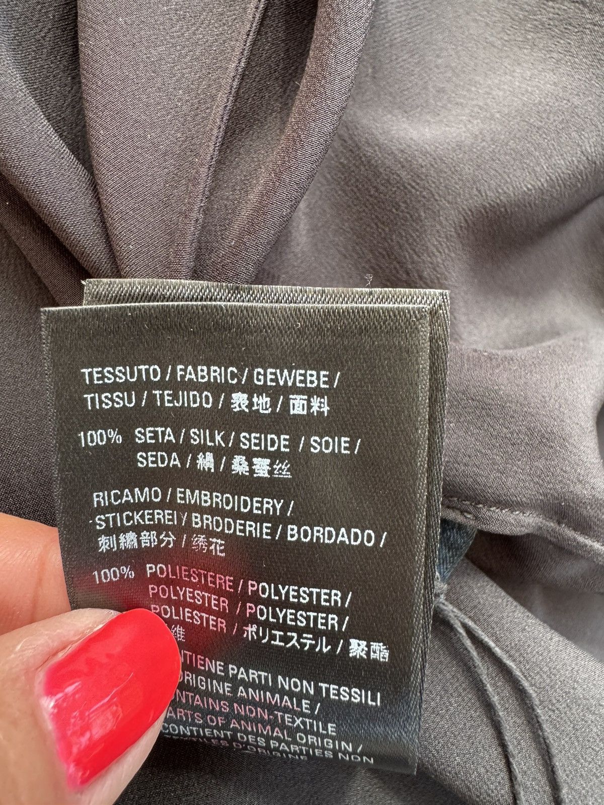 Balenciaga New Balenciaga fluid shirt, silk, oversized, size S Size S / US 4 / IT 40 - 9 Thumbnail