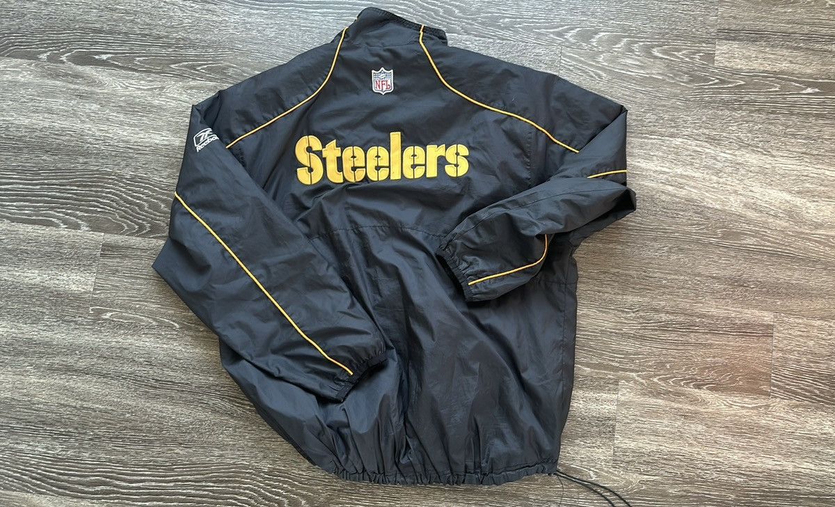 NFL × Reebok × Vintage Steelers light jacket Size US XL / EU 56 / 4 - 2 Thumbnail
