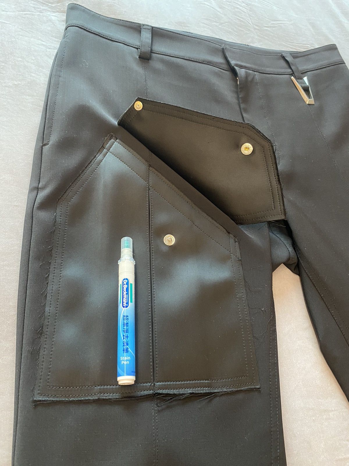 1017 ALYX 9SM TAILORING CARGO PANT BLACK Size US 34 / EU 50 - 7 Thumbnail