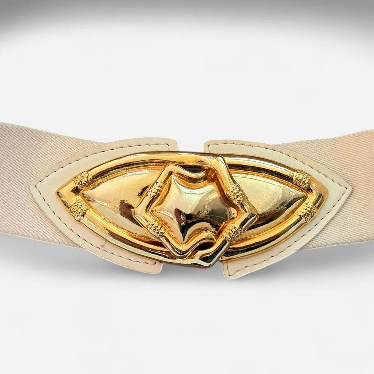 Other Women's gold white Belts Size ONE SIZE - 3 Thumbnail