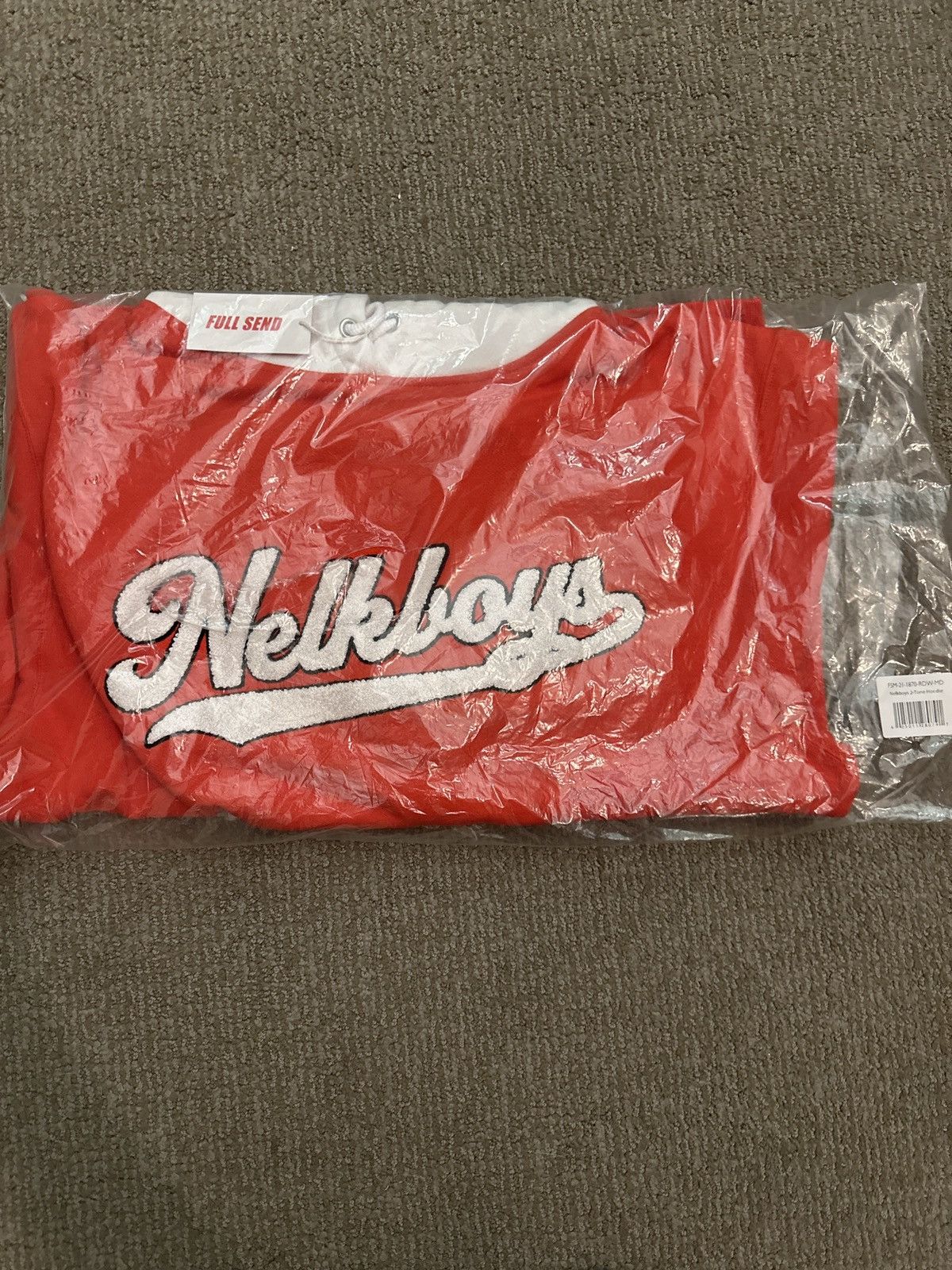 Full Send Full send varsity letter hoodie Size US M / EU 48-50 / 2 - 2 Thumbnail