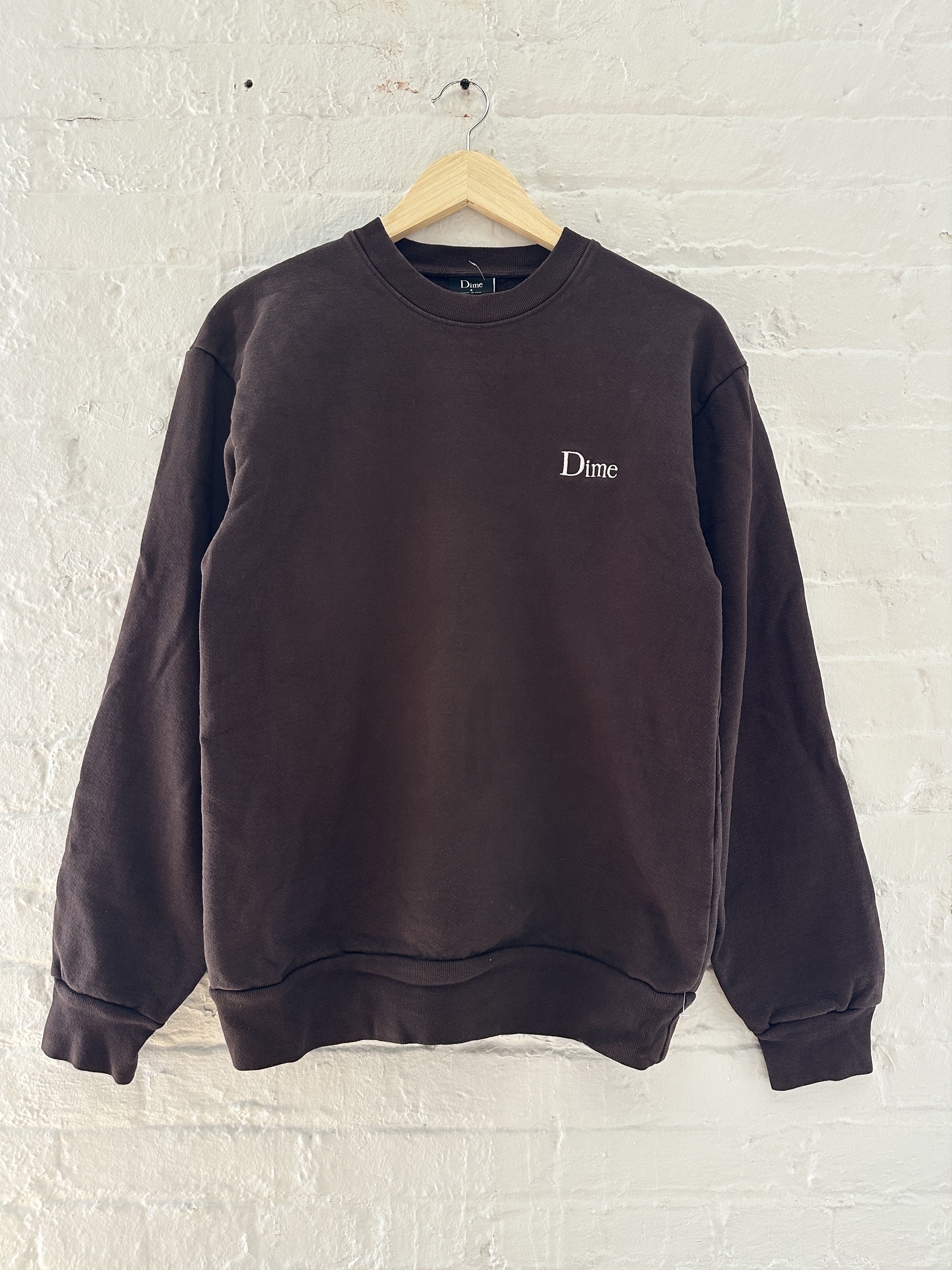 Dime Dime Embroidered Logo Crewneck Size US S / EU 44-46 / 1 - 1 Thumbnail
