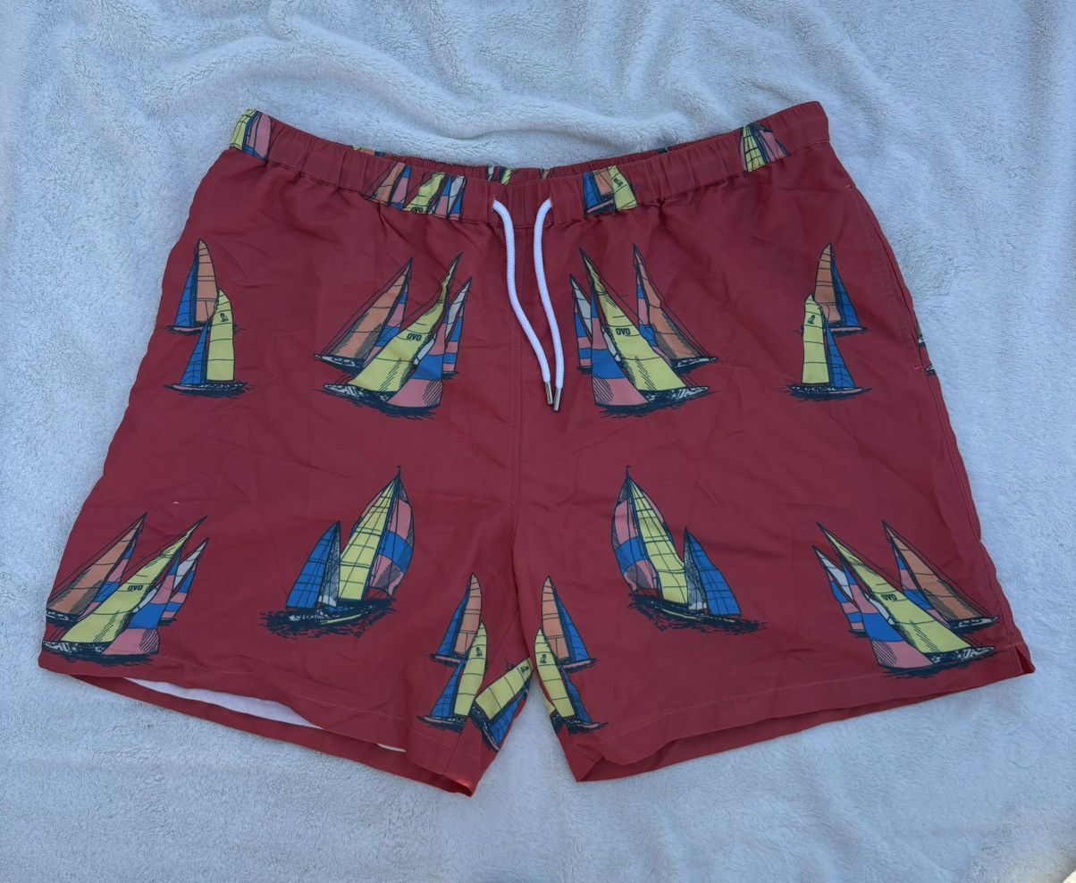 October's Very Own OVO Red Boat Shorts Size US 42 / EU 58 - 1 Preview