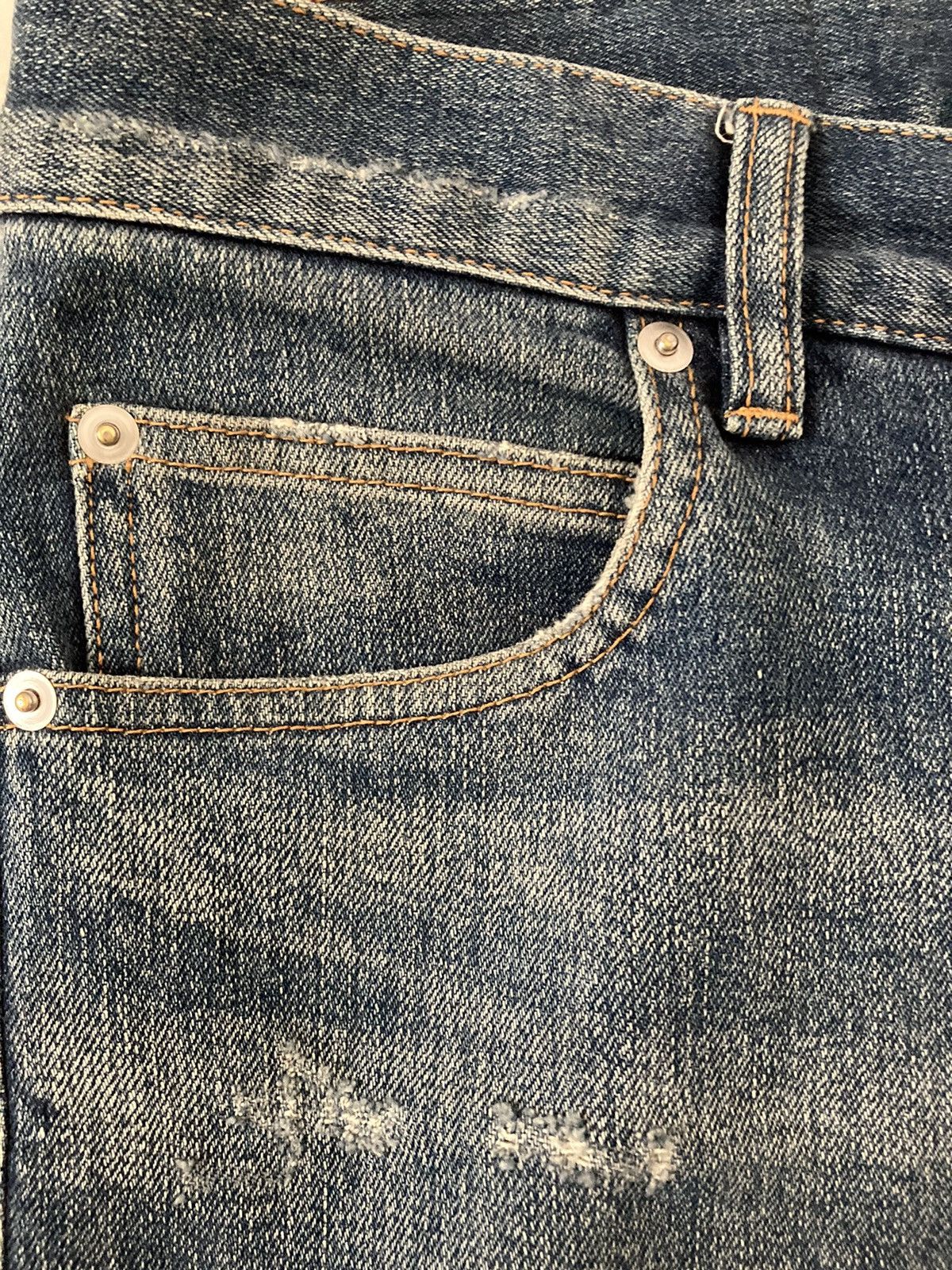 Balmain BALMAIN PARIS Distressed Skinny Jeans Size US 30 / EU 46 - 4 Thumbnail