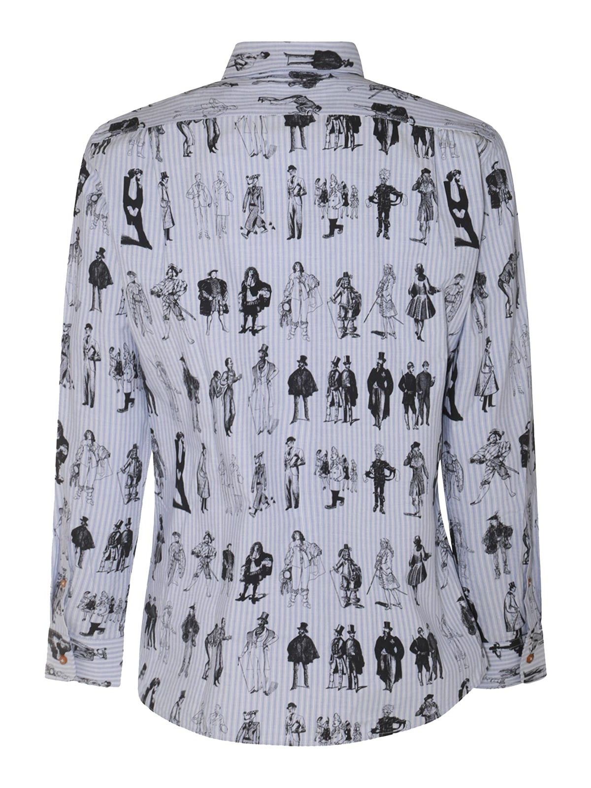Vivienne Westwood o1f1d3z0525 Shirt in Light Blue Size US XL / EU 56 / 4 - 2 Thumbnail