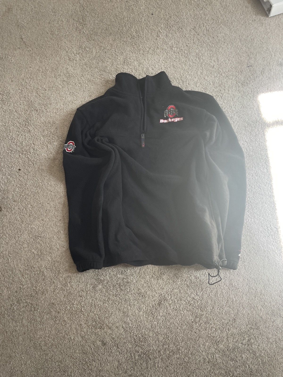 Pro Player Ohio State Buckeyes 1/4 Zip Fleece Pullover – NCAA Team Gear Size US L / EU 52-54 / 3 - 1 Thumbnail