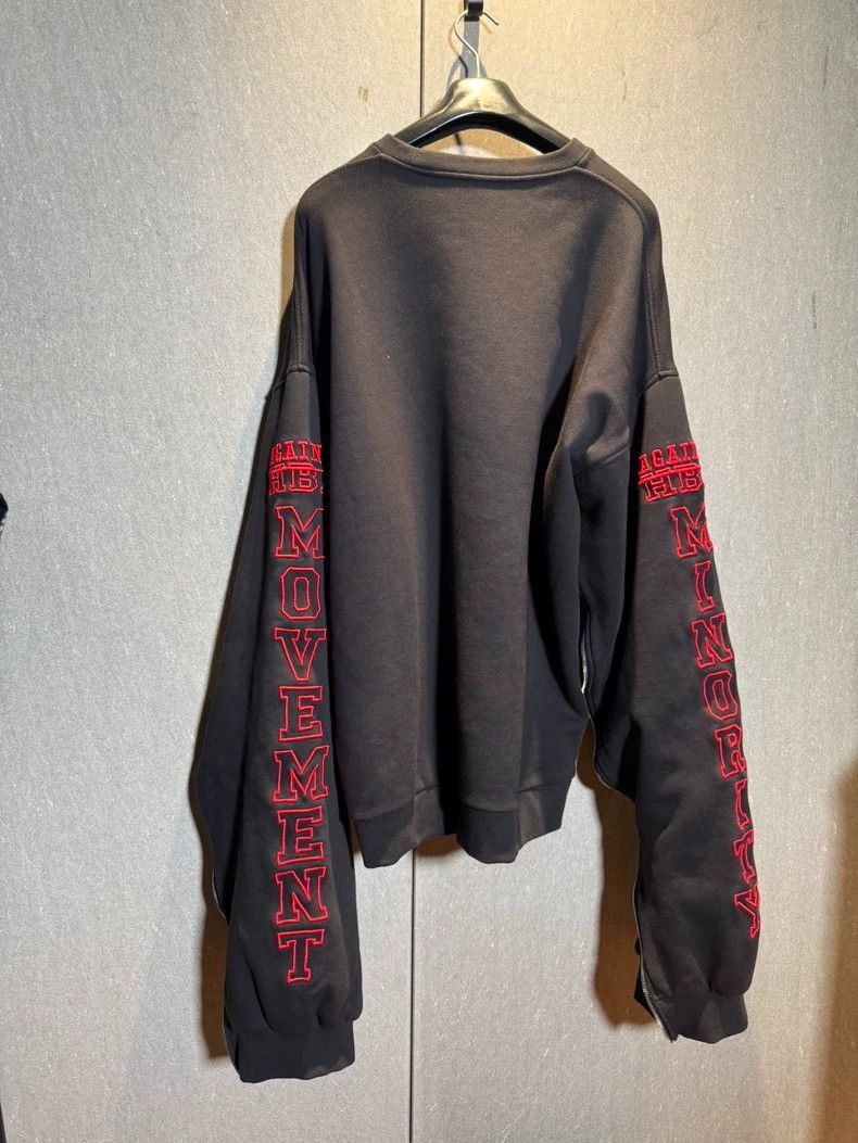 Hood By Air Hood By Air Unique Oversized Hoodie with Zip Sleeves-2507 Size US L / EU 52-54 / 3 - 2 Thumbnail