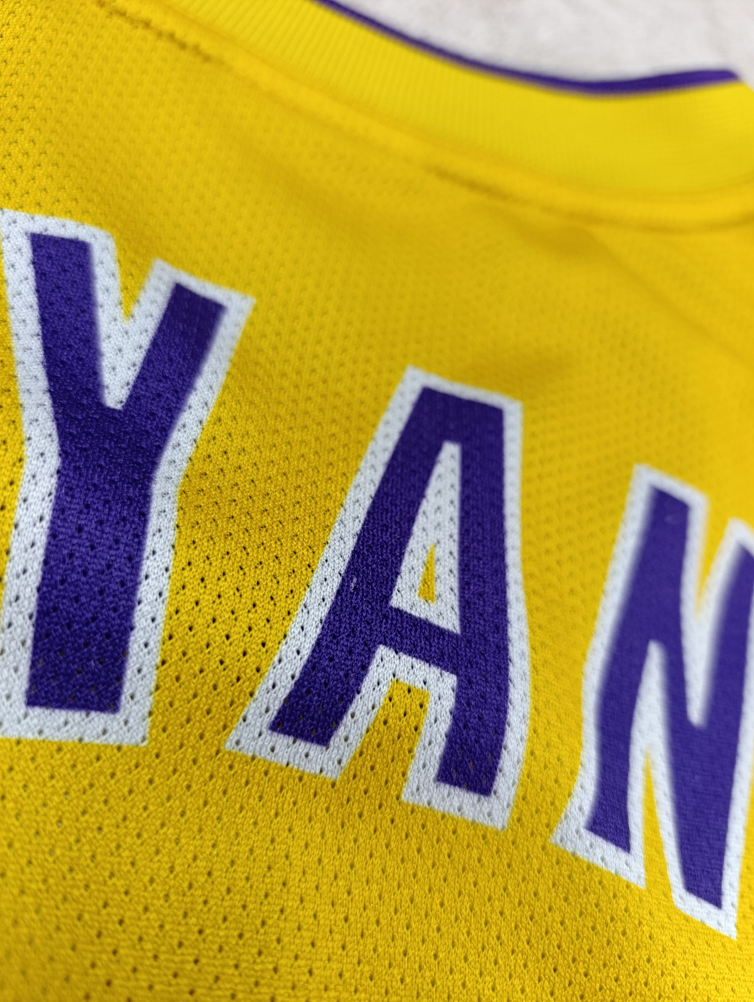 Champion LOS ANGELES LAKERS BASKETBALL JERSEY CHAMPION NBA BRYANT Size US L / EU 52-54 / 3 - 22 Thumbnail