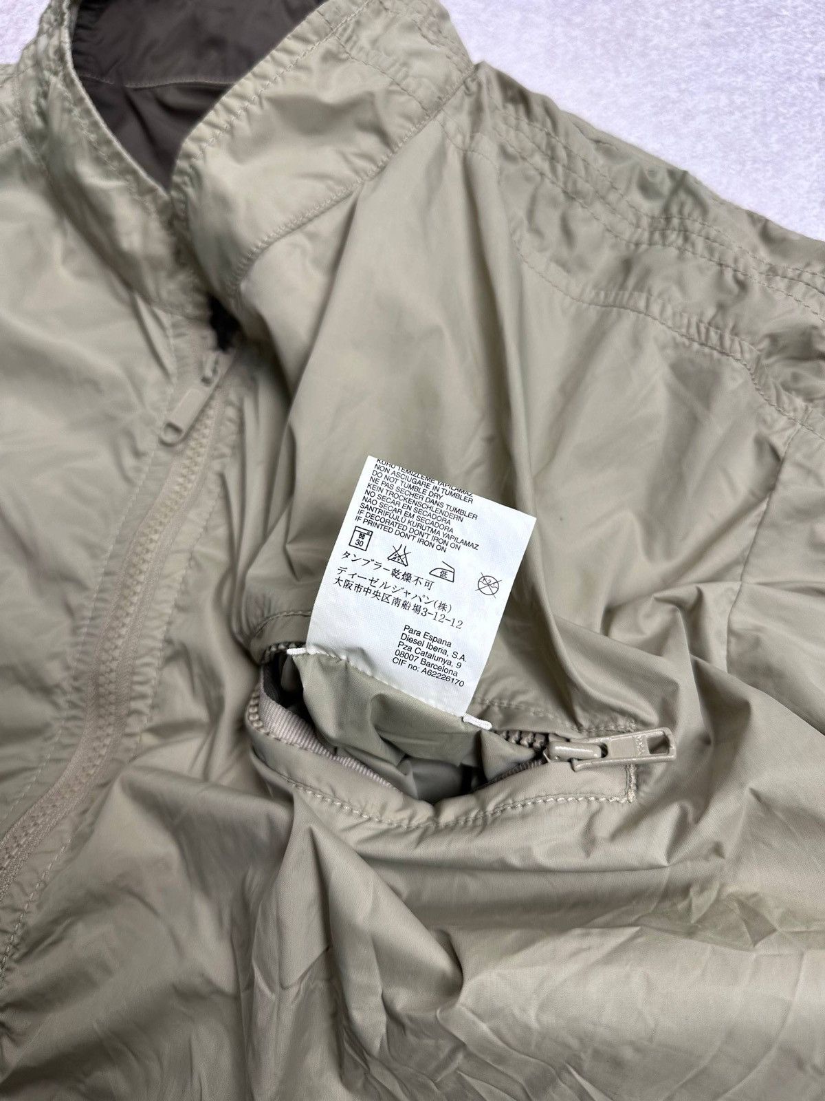 Diesel Vintage Diesel Club Reversible Nylon Y2K Bomber Jacket XXL Size US XXL / EU 58 / 5 - 13 Thumbnail