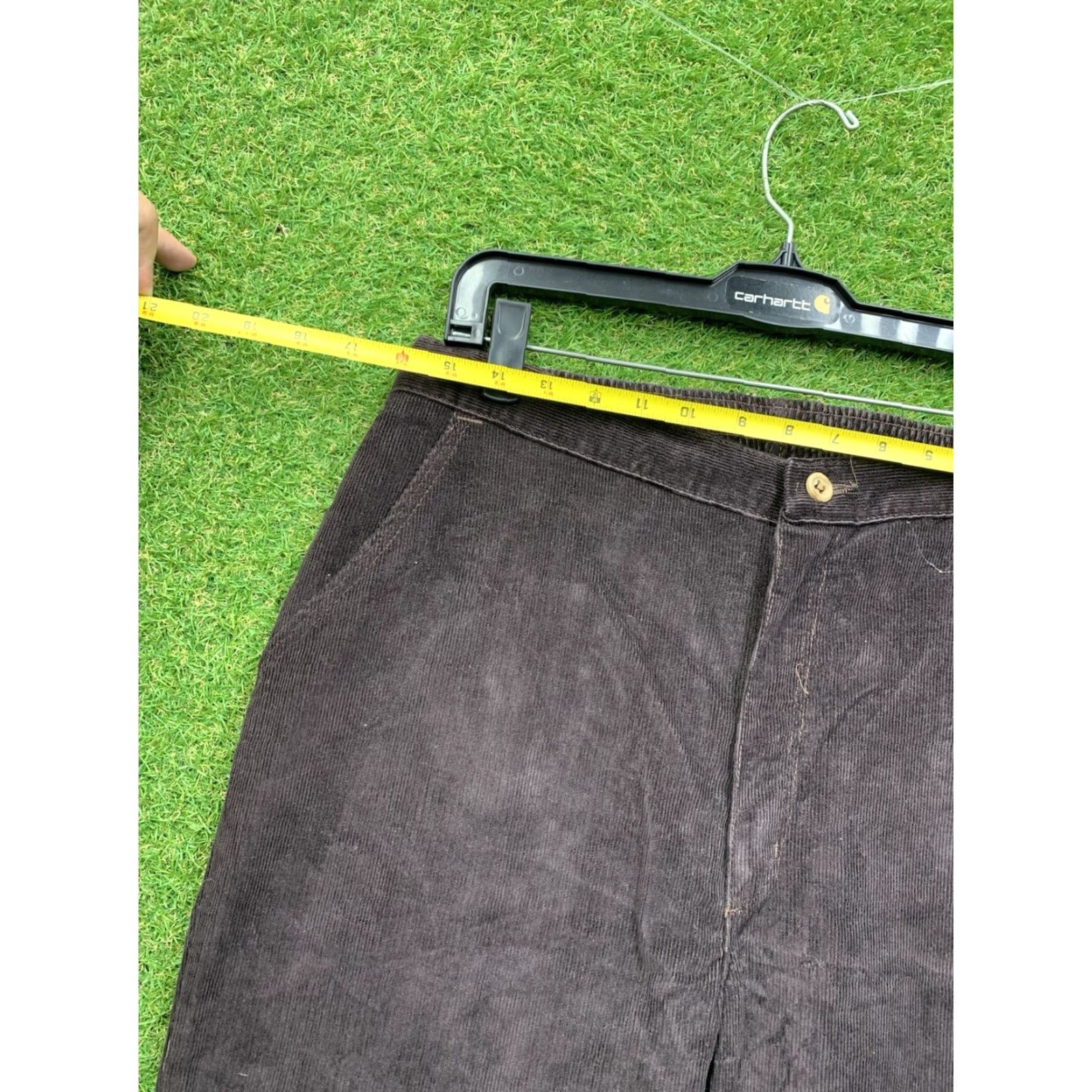 Vintage VINTAGE Mavericks Pants Mens 38 Brown Corduroy Straight Leg USA Made 80s Cotton Size US 38 / EU 54 - 7 Thumbnail