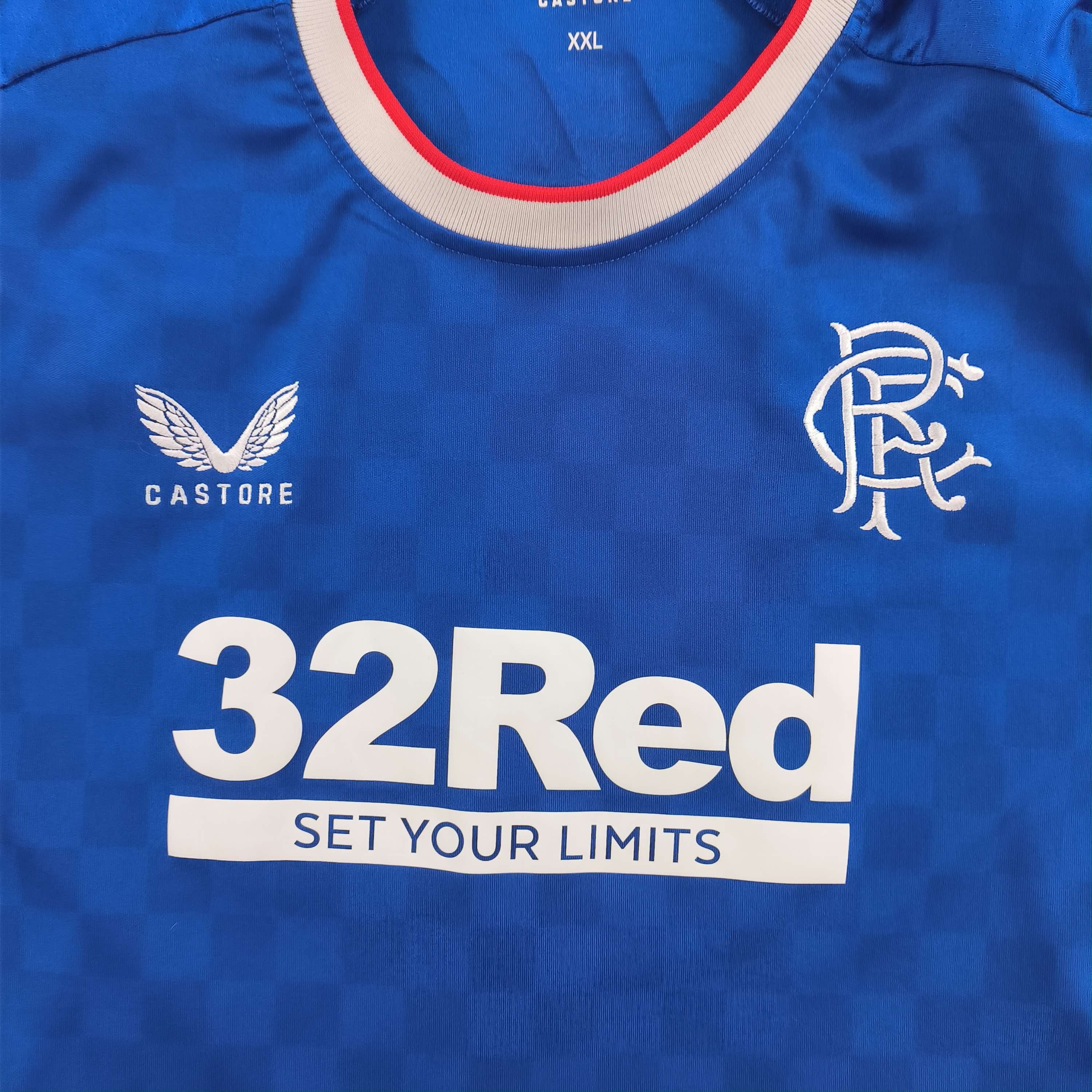 Castore Rangers 2022-23 Castore home football jersey shirt size XXL Size US XXL / EU 58 / 5 - 3 Thumbnail
