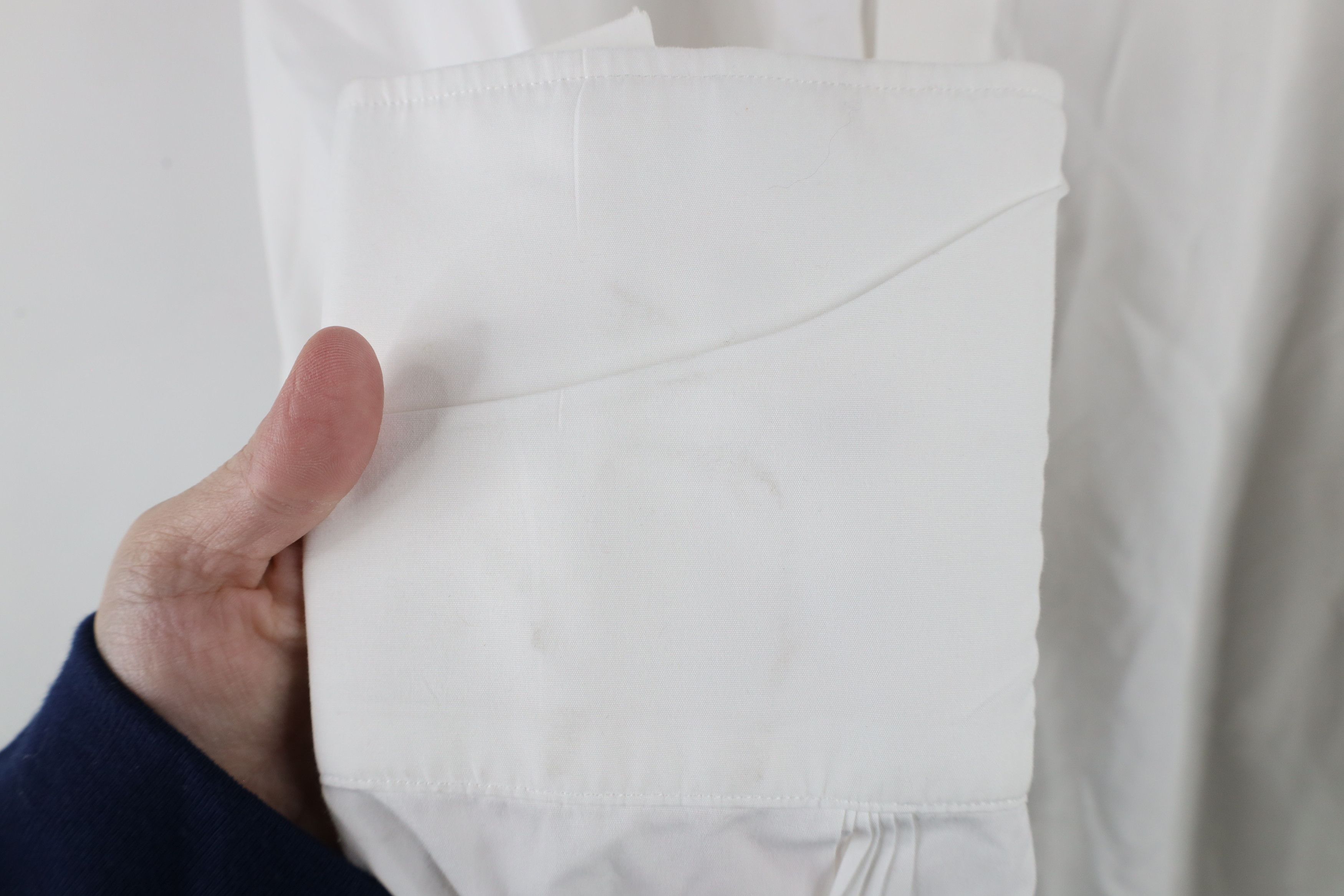 Brooks Brothers × Vintage Vintage Brooks Brothers Cuff Non Iron Button Shirt White Size US M / EU 48-50 / 2 - 5 Thumbnail