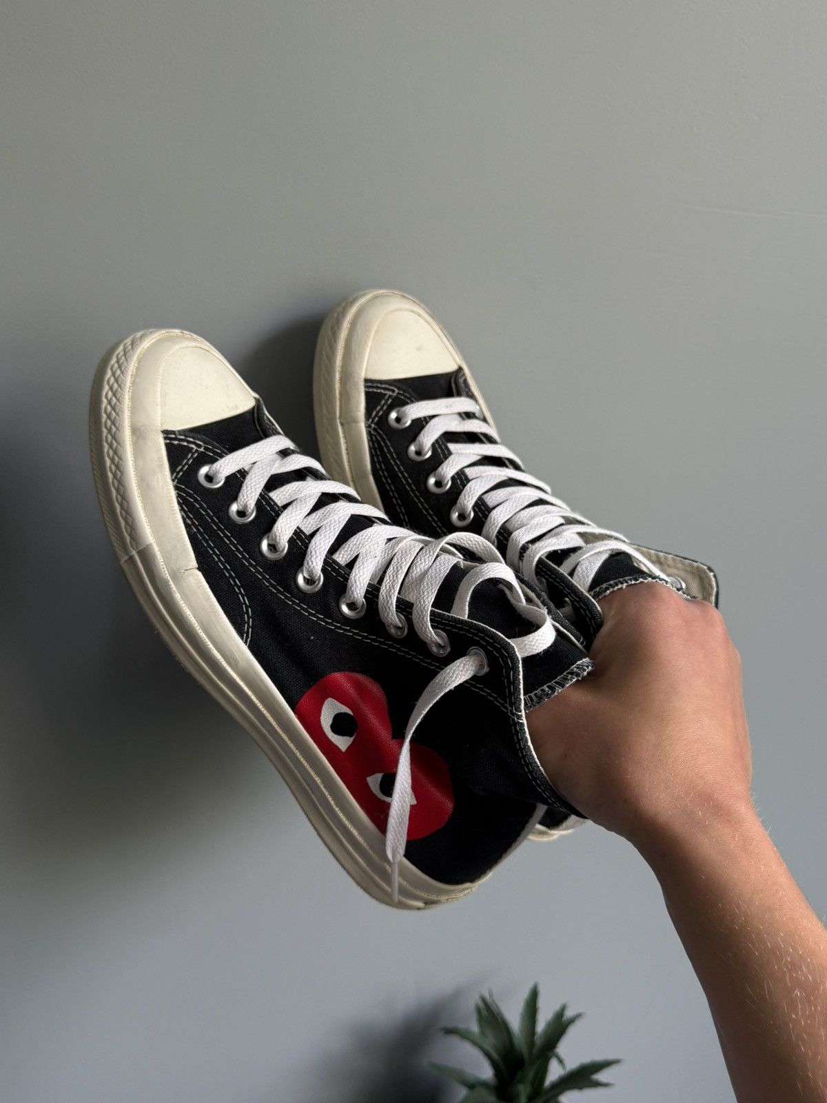 Comme des Garcons PLAY × Converse Converse x Comme des Garcons Play Sneakers Size US 7 / EU 40 - 7 Thumbnail