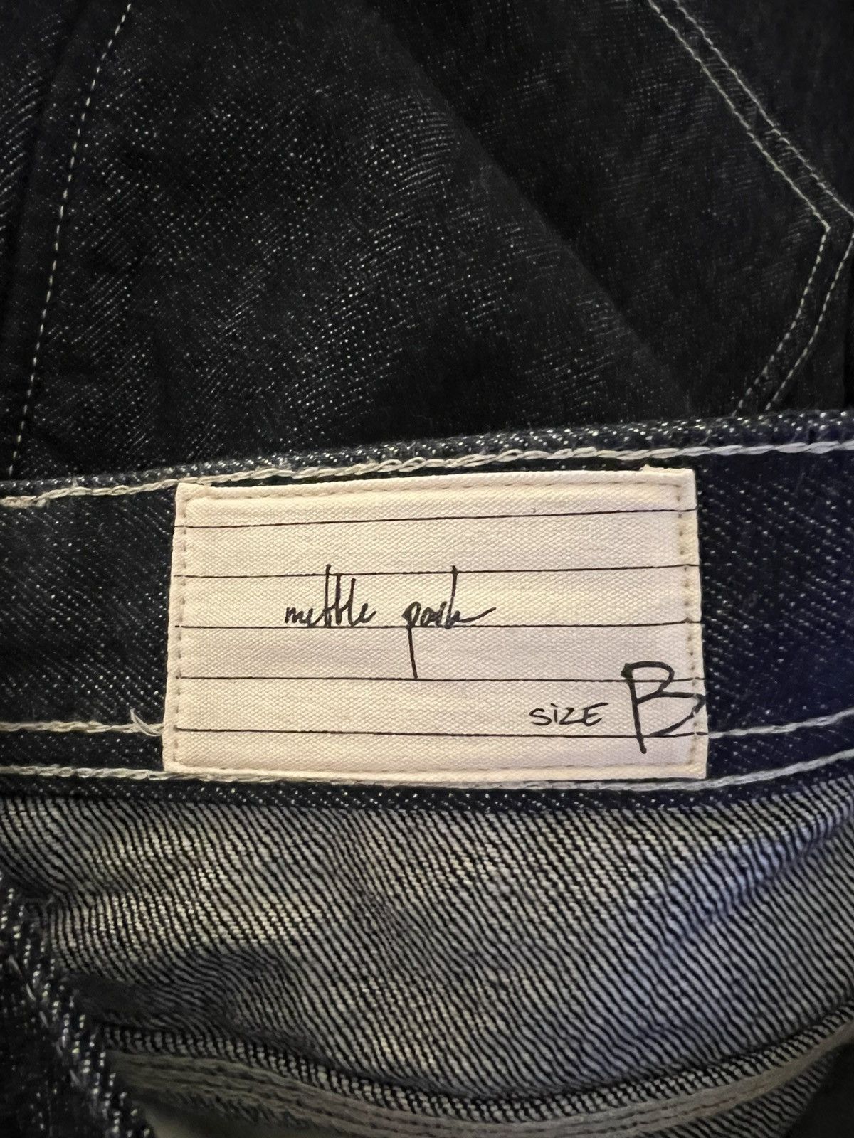 Other 421 Mettle Park Selvedge Indigo Short Size US 31 - 3 Thumbnail