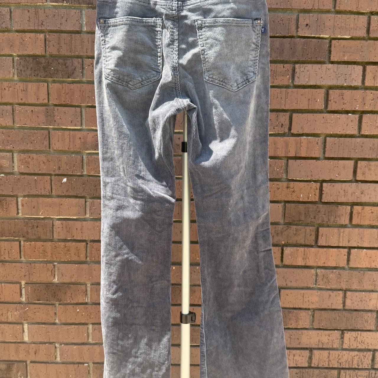 Anthropologie Anthropologie Pilcro Gray Grey Corduroy Pants Bootcut Flare Size 26" / US 2 / IT 38 - 4 Thumbnail