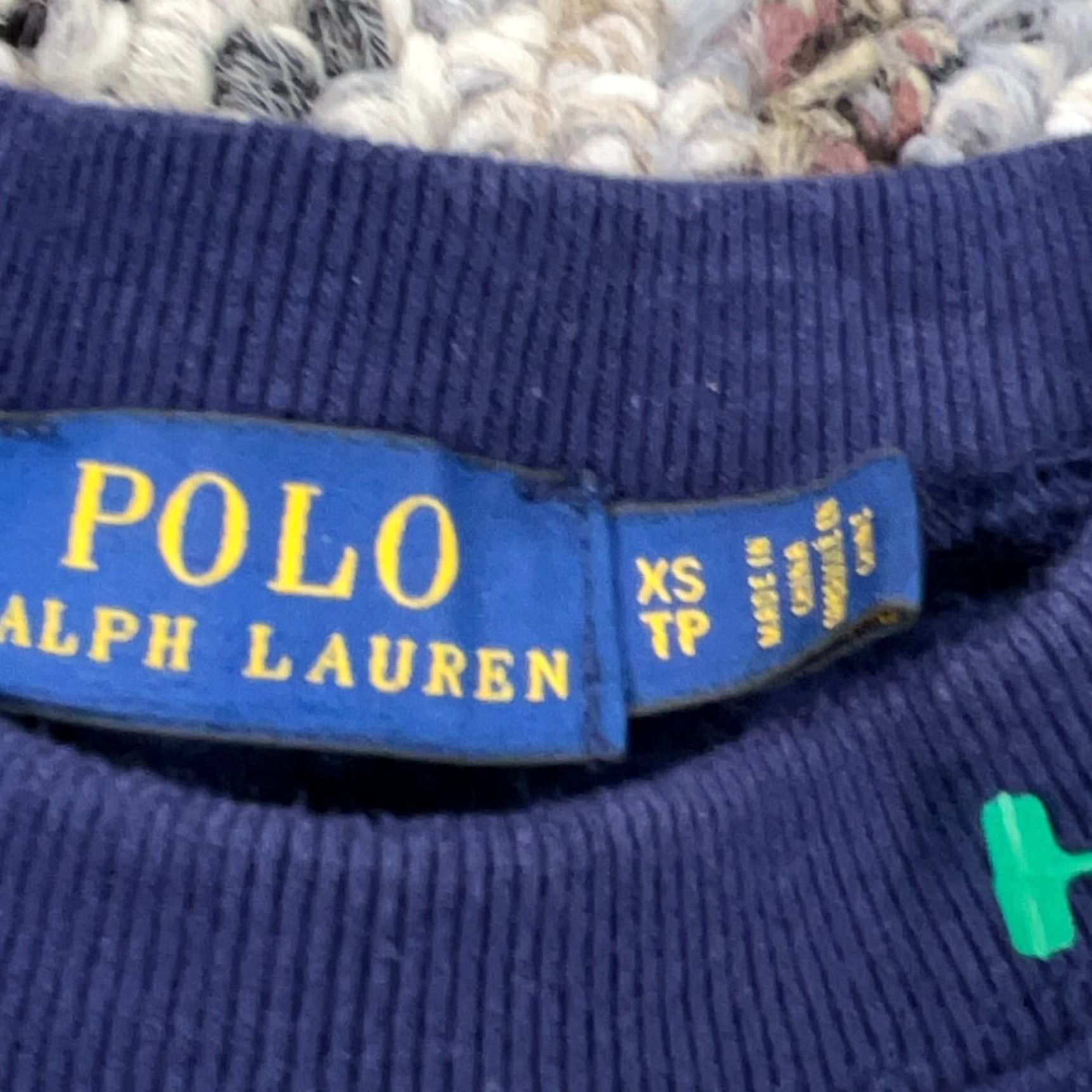 Polo Ralph Lauren Polo Ralph Lauren Sweatshirt Women XS Blue Crew Neck Fleece Pullover Regular Fit Classic Size XS / US 0-2 / IT 36-38 - 2 Thumbnail