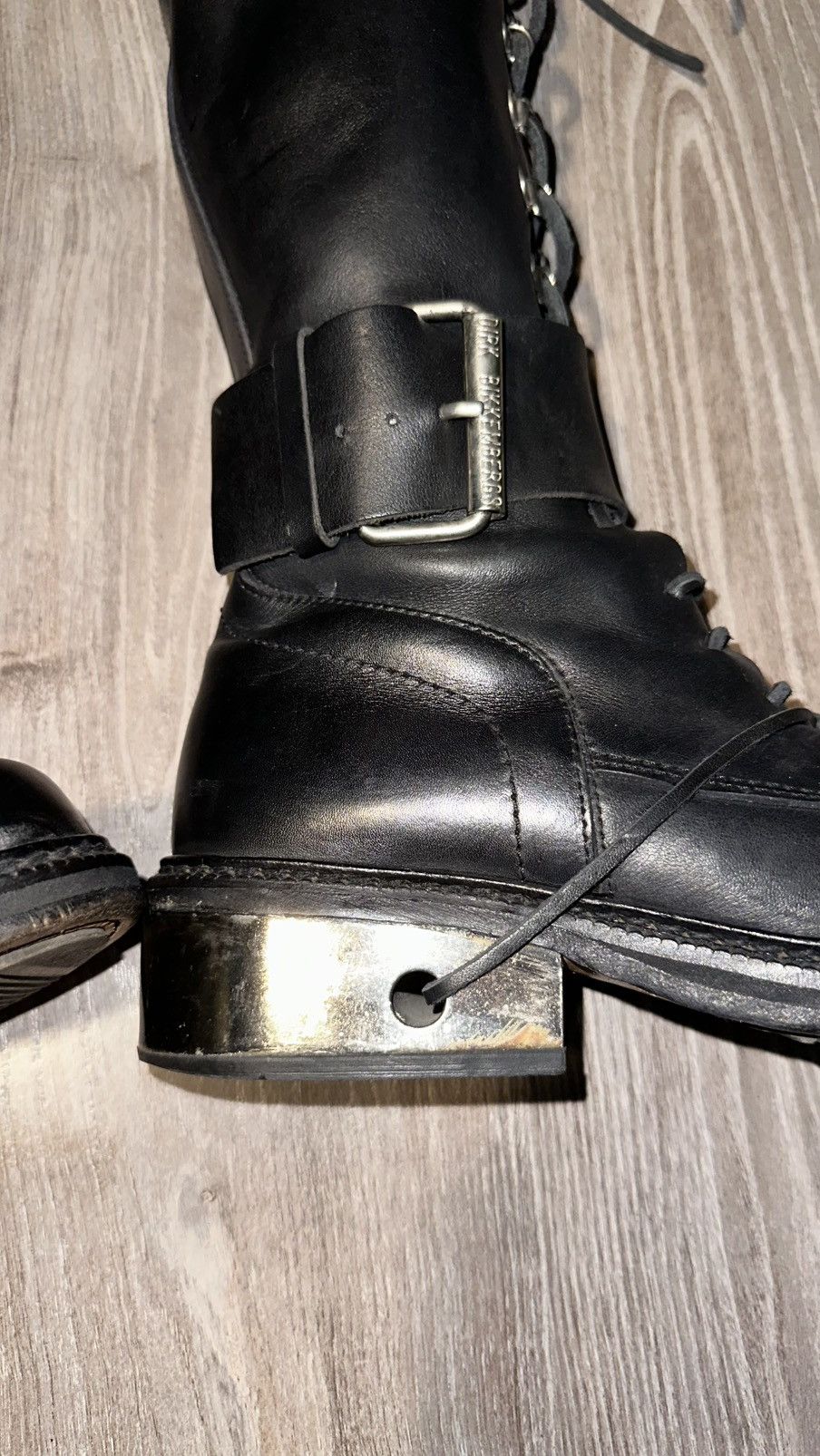 Dirk Bikkembergs Dirk Bikkemberg 90s Steel Hell Boots-ICONIC ARCHIVE GRAIL Size US 9 / EU 42 - 10 Thumbnail