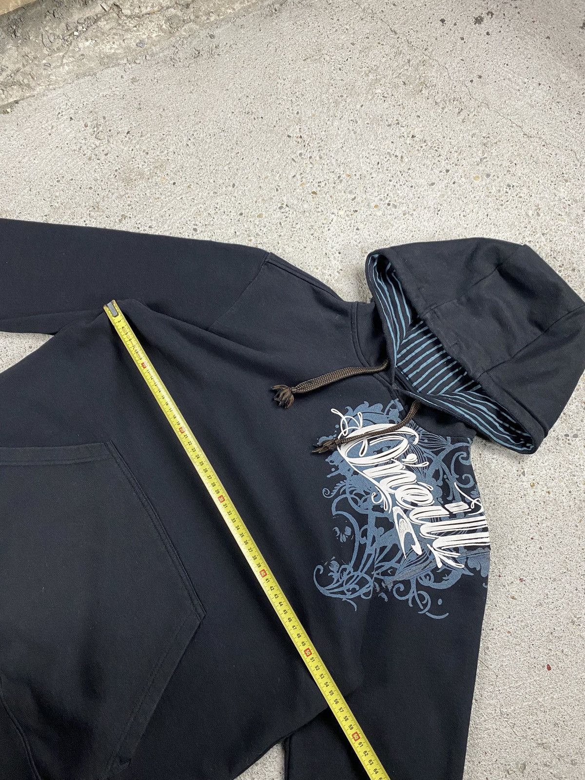 O'Neill Oneill hoodie tribal surf affliction black jnco Size US L / EU 52-54 / 3 - 13 Thumbnail