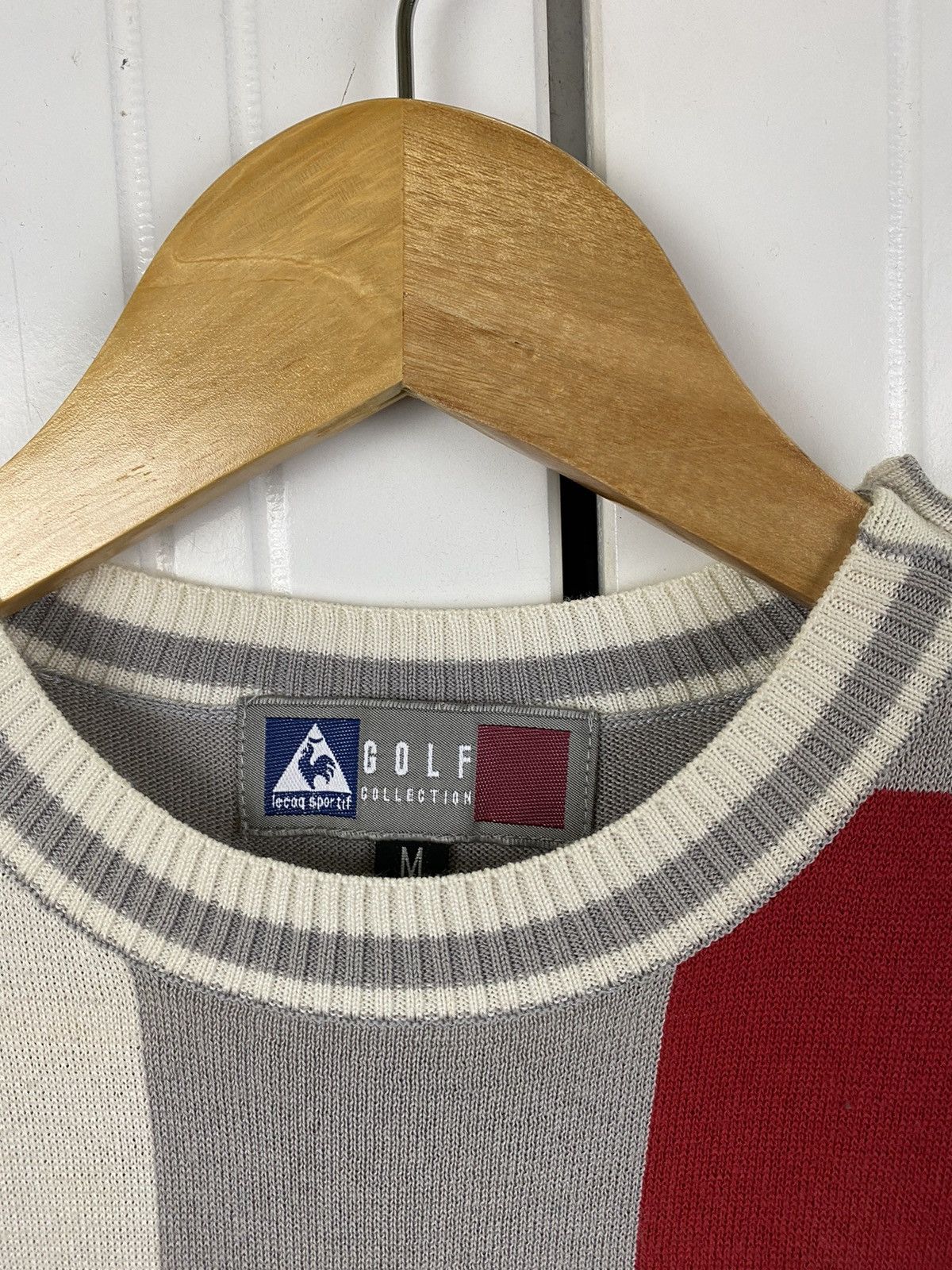 Japanese Brand × Le Coq Sportif ✅️Vintage Lecoq Sportif Knit Size US M / EU 48-50 / 2 - 11 Thumbnail