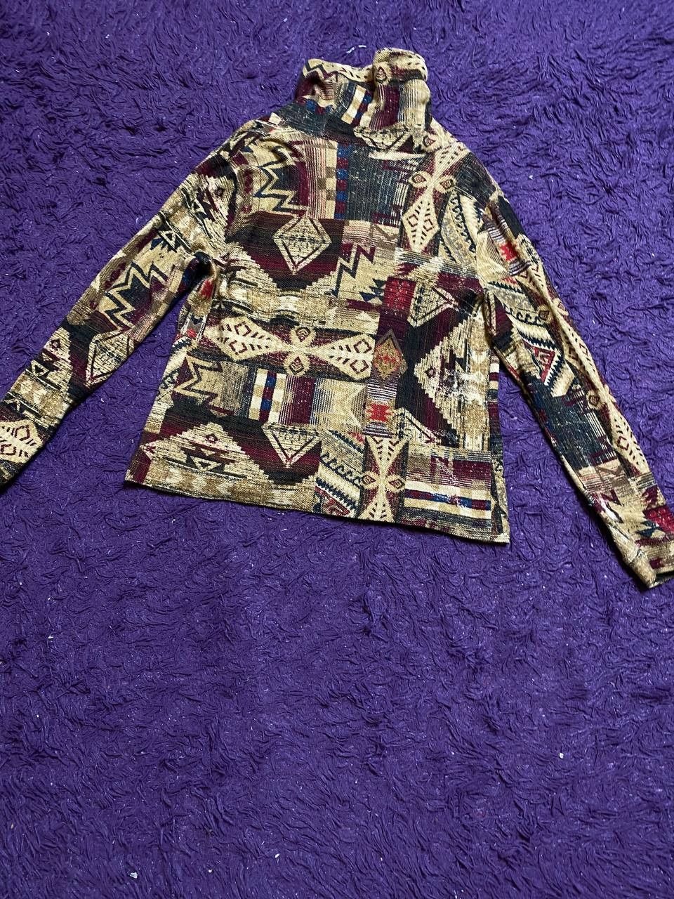 Polo Ralph Lauren Vintage Ralph Lauren print cotton sunfaded CARDIGAN Size L / US 10 / IT 46 - 15 Thumbnail
