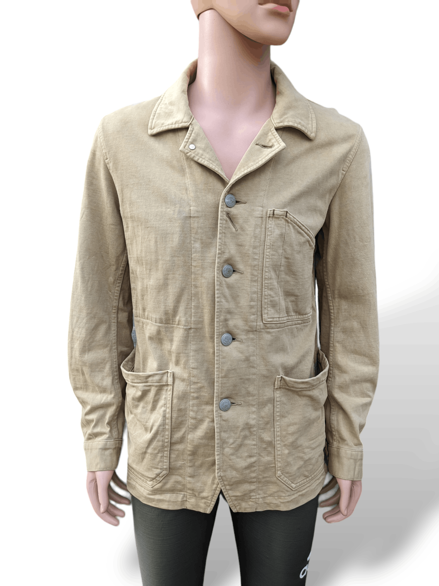 image of Chihiro Imai X Green Label Relaxing Chore Jacket in Khaki, Men's (Size Medium)