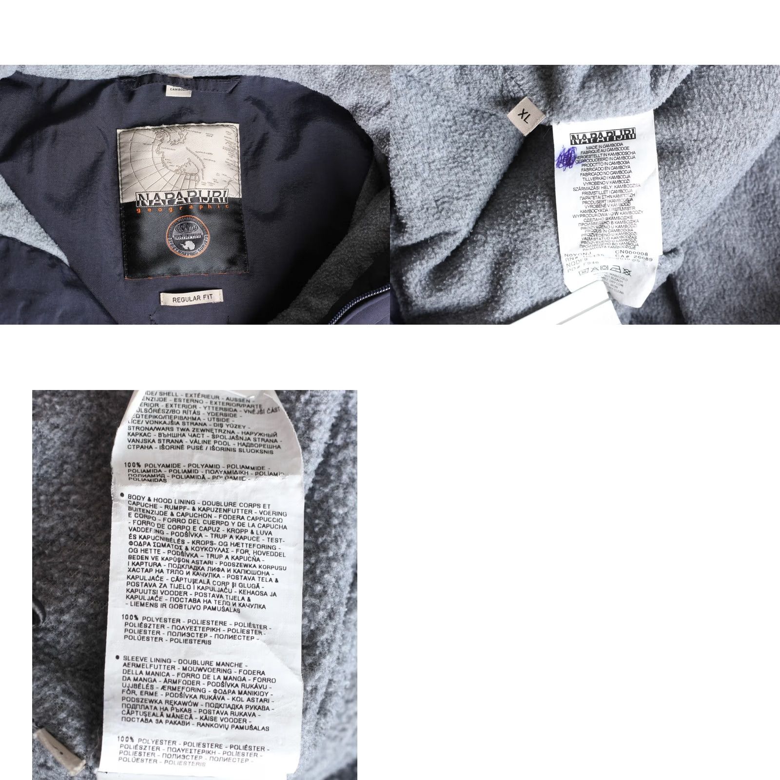 Napapijri NAPAPIJRI Winter Rainforest Hooded Anorak Jacket Men Size XL MJ6612 Size US XL / EU 56 / 4 - 8 Thumbnail